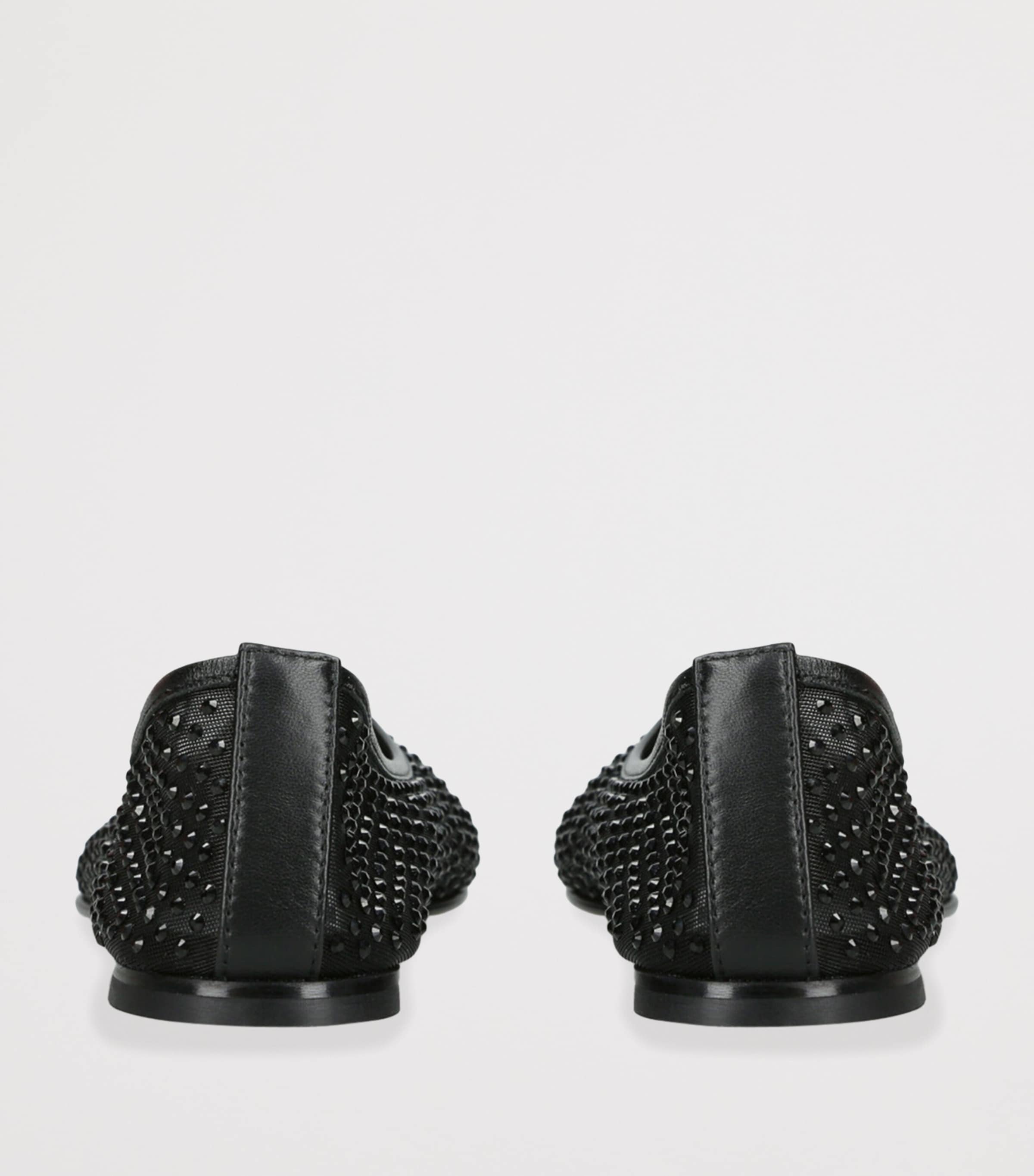 Balla Mesh Ballet Flats BLACK Image 2