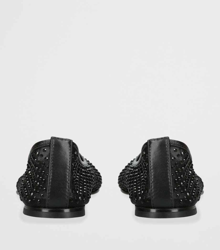 Balla Mesh Ballet Flats BLACK Image 2