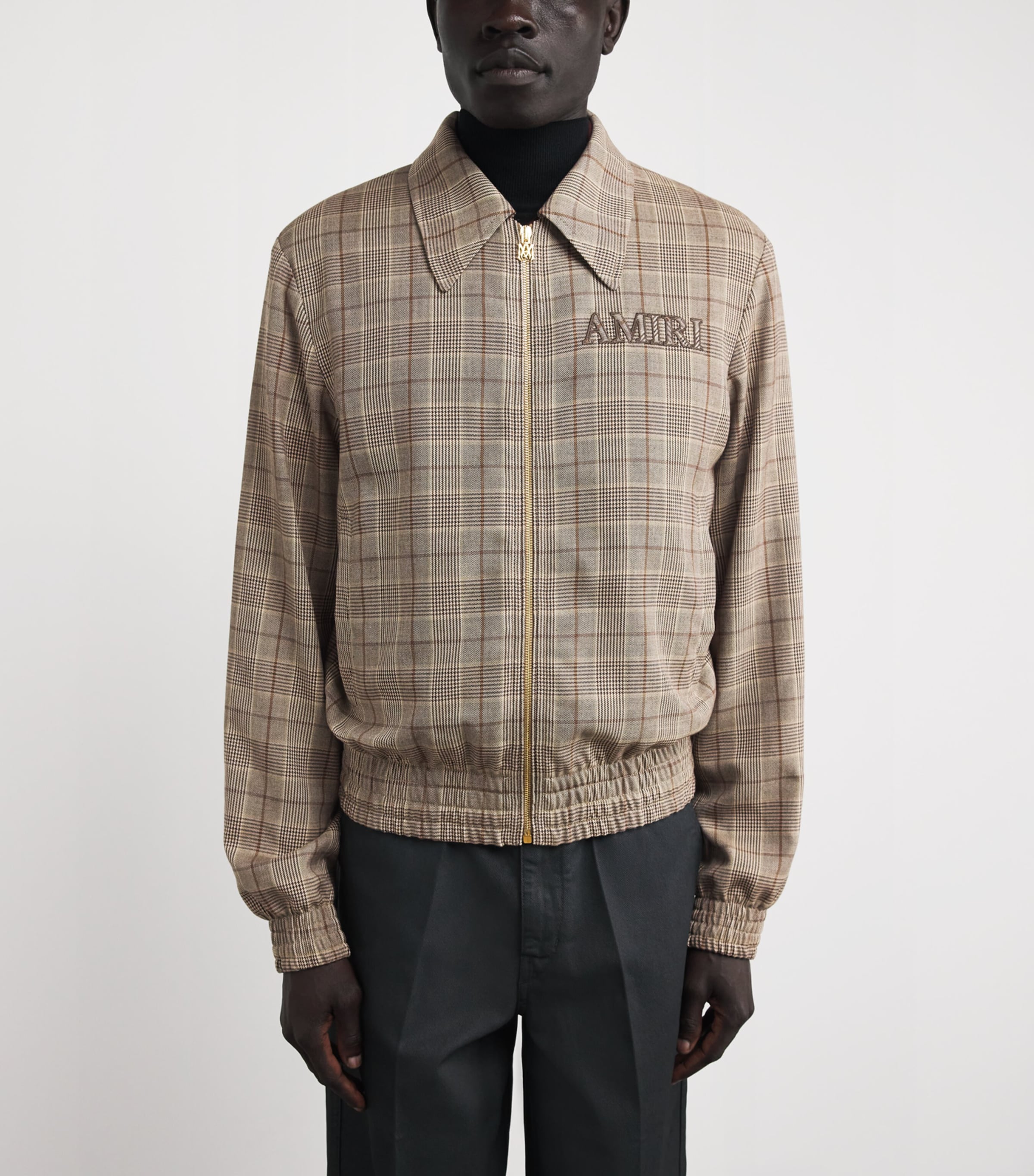 Check Bomber Jacket MALT 268 Image 3