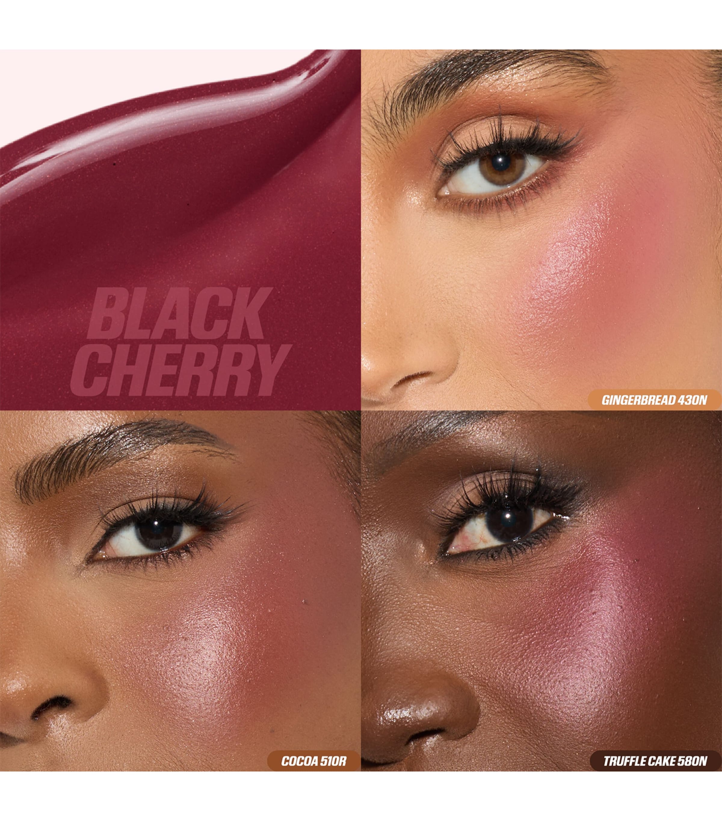 Huda Beauty Baby Blush Mild Mocktail Duo Kit Int Gva & Blck Chrry Image 3