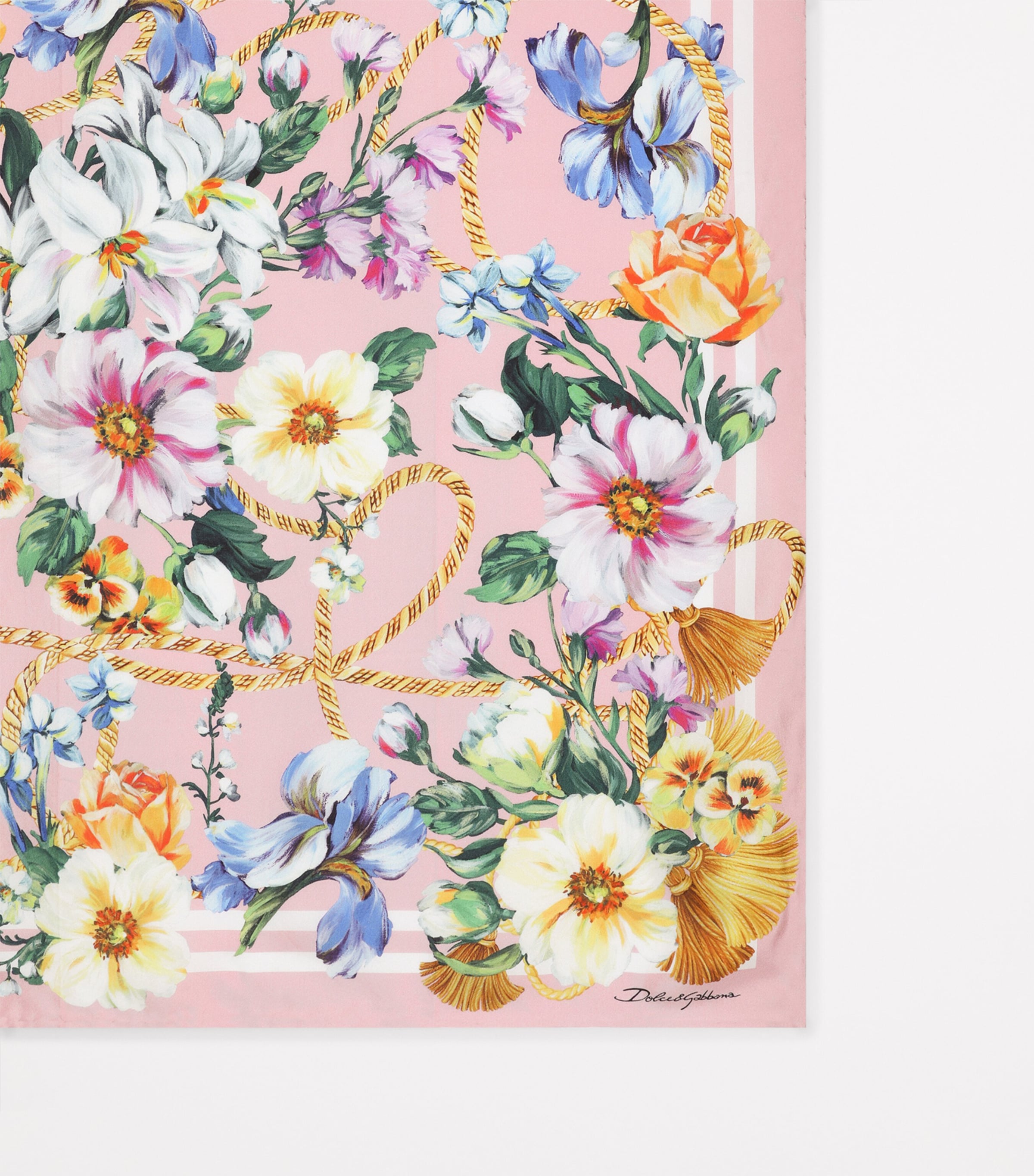 Silk Floral Foulard HH5JC-MIXFIOR Image 2