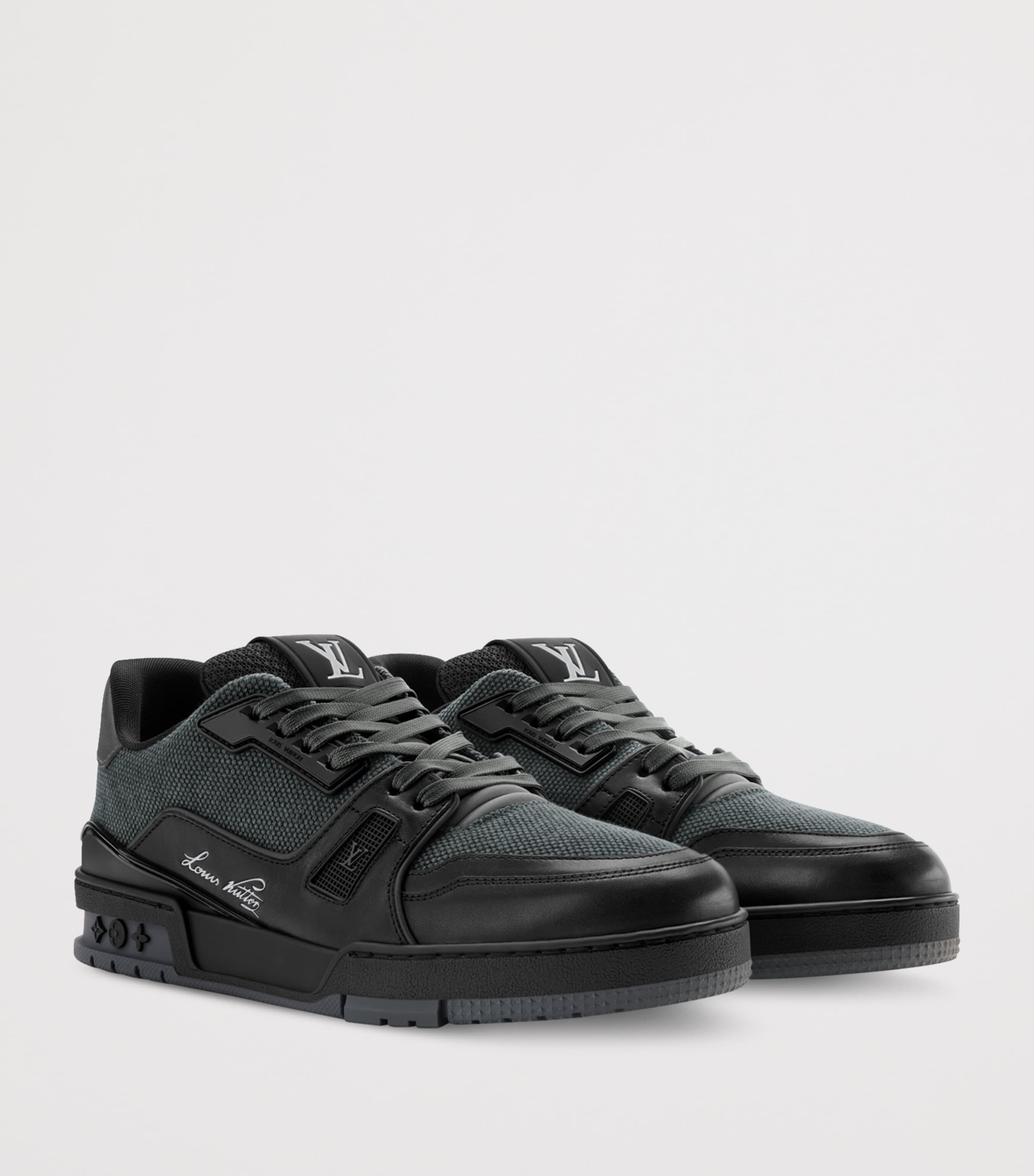 LV Low-Top Sneakers BLACK Image 3