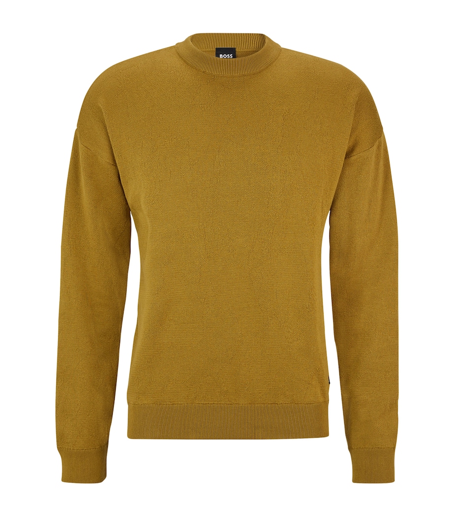 Cotton Crew-Neck Sweater 341 Image 1