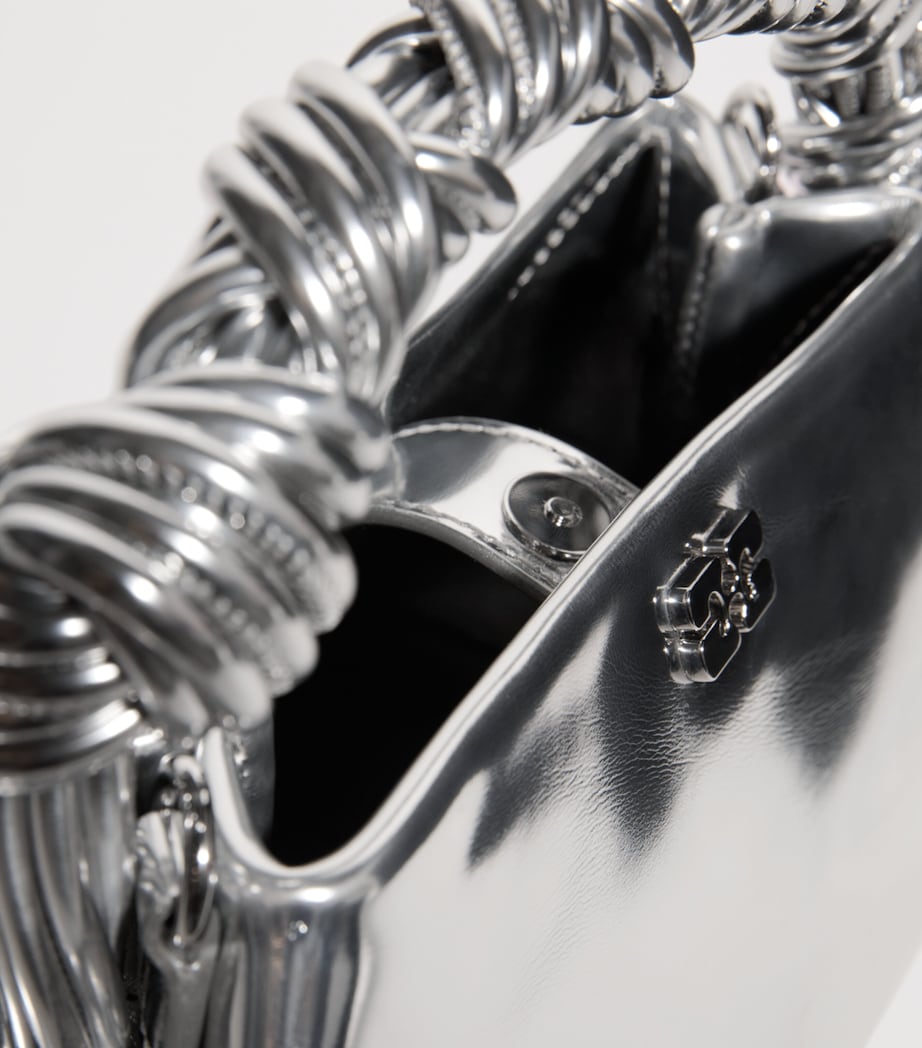 Mini Bou Top-Handle Bag 018 SILVER Image 6