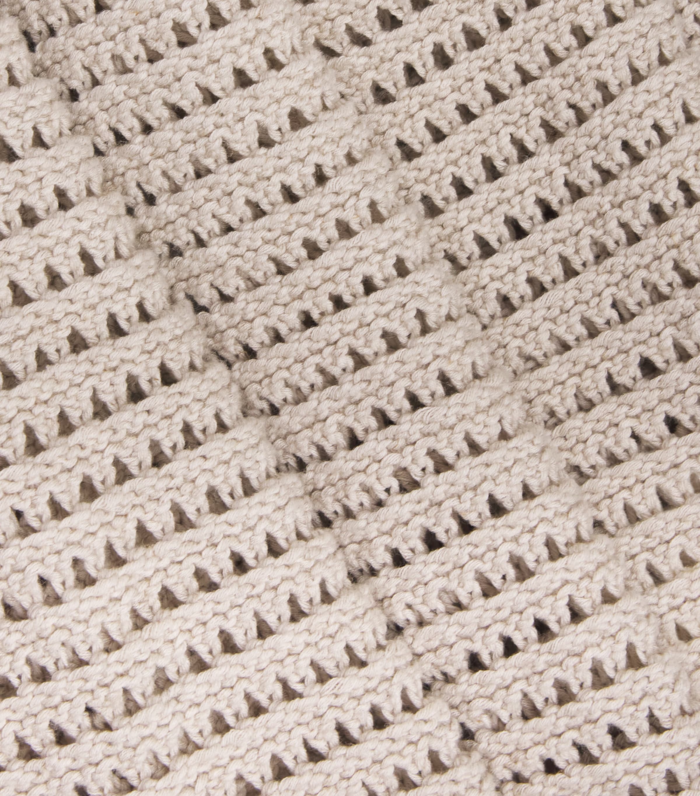 Lauren Manoogian Womens Net-Stitch Cardigan Flax Image 6