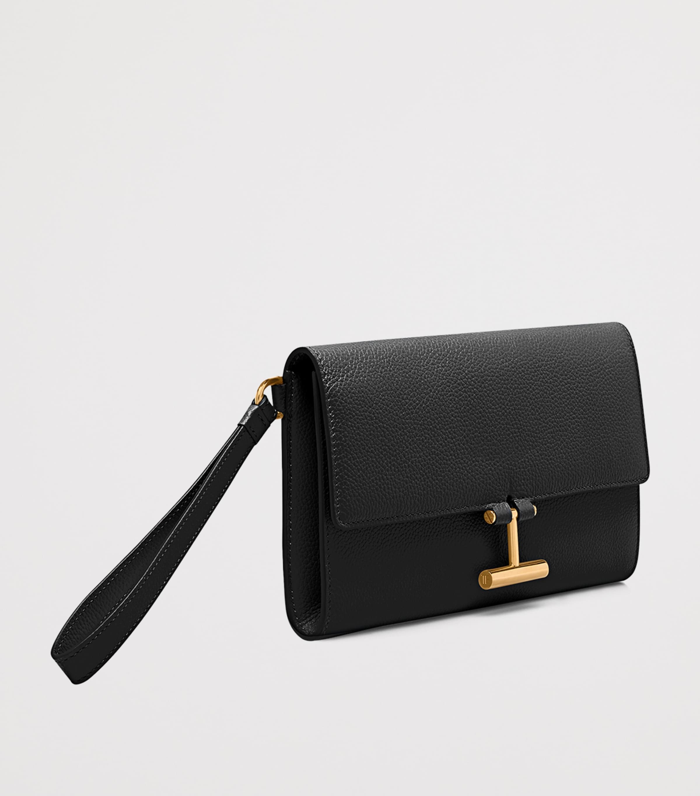 TOM FORD Leather Tara Wrist Pouch Naa Image 2