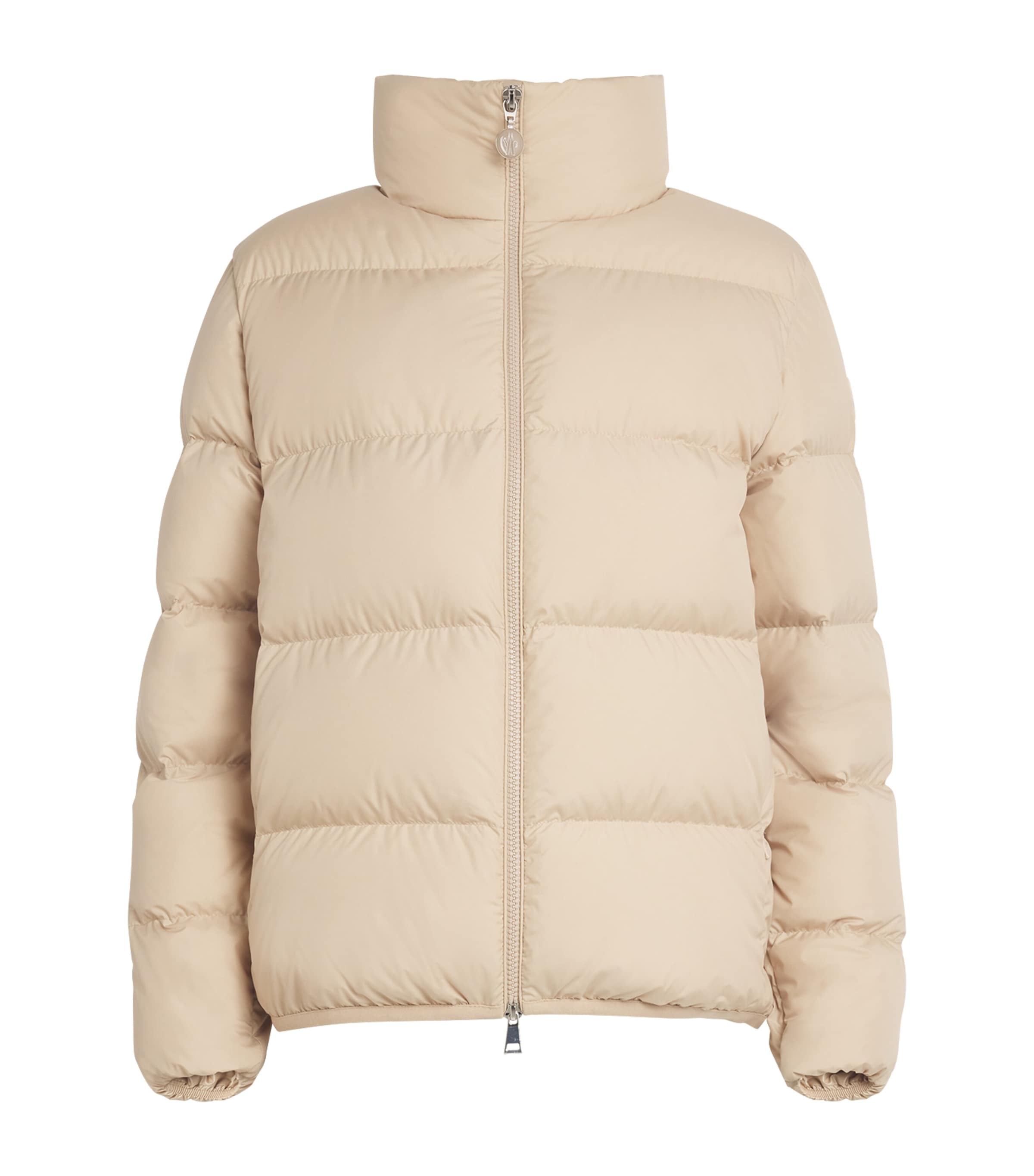 Moncler Down-filled Abbadia Jacket In Beige