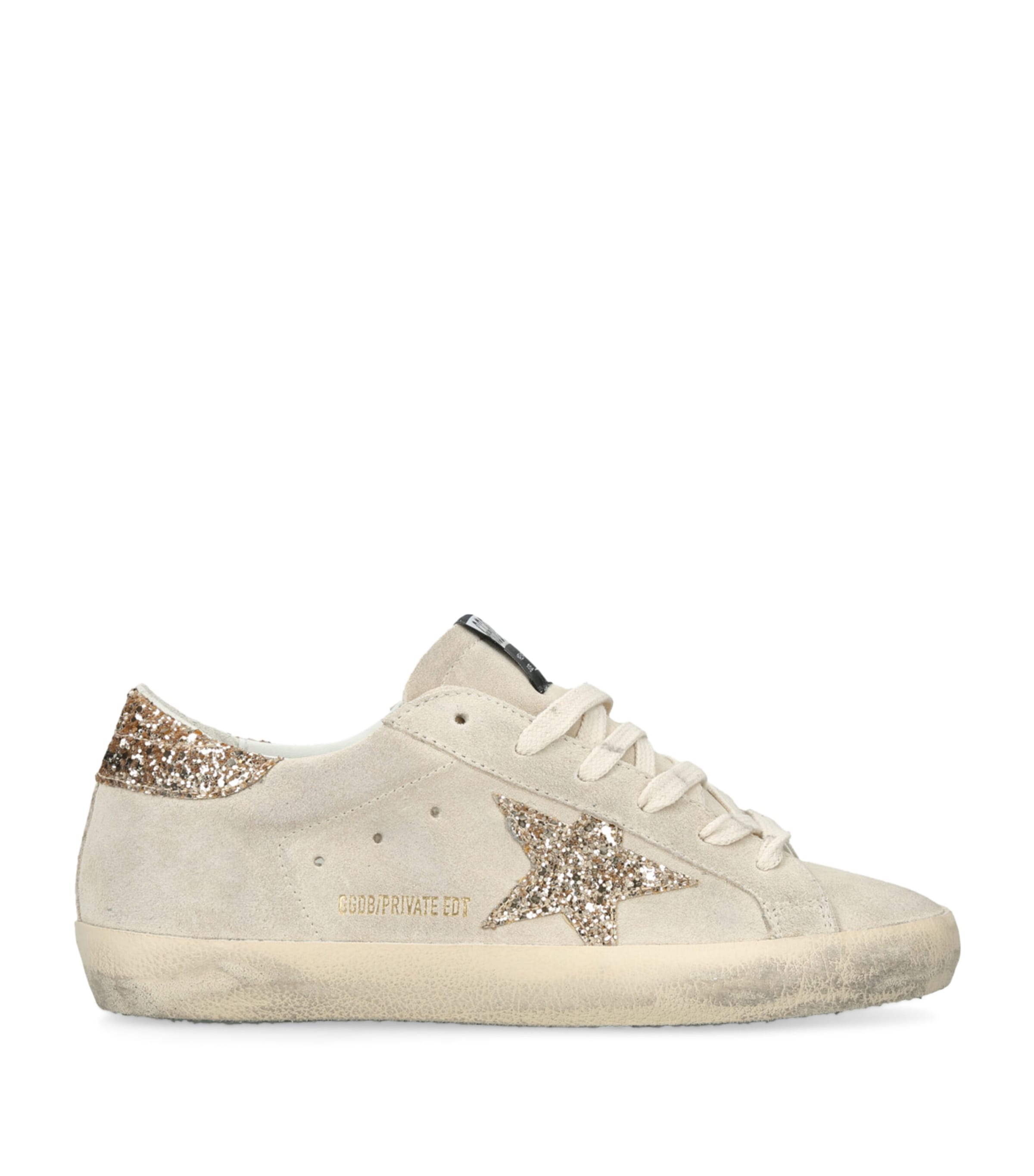 スニーカー Golden Super Star Soft Suede Sneakers Golden Goose Suede Super-Star Sneakers | Harrods US