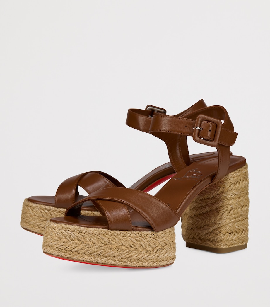 Calakala Leather Heeled Sandals 85 C718 Image 2
