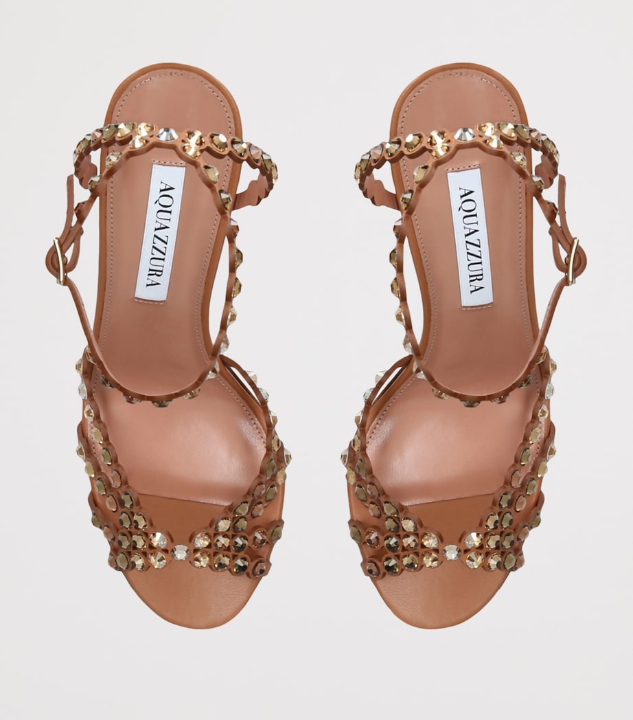 Leather Tequila Sandals 85 BROWN Image 6