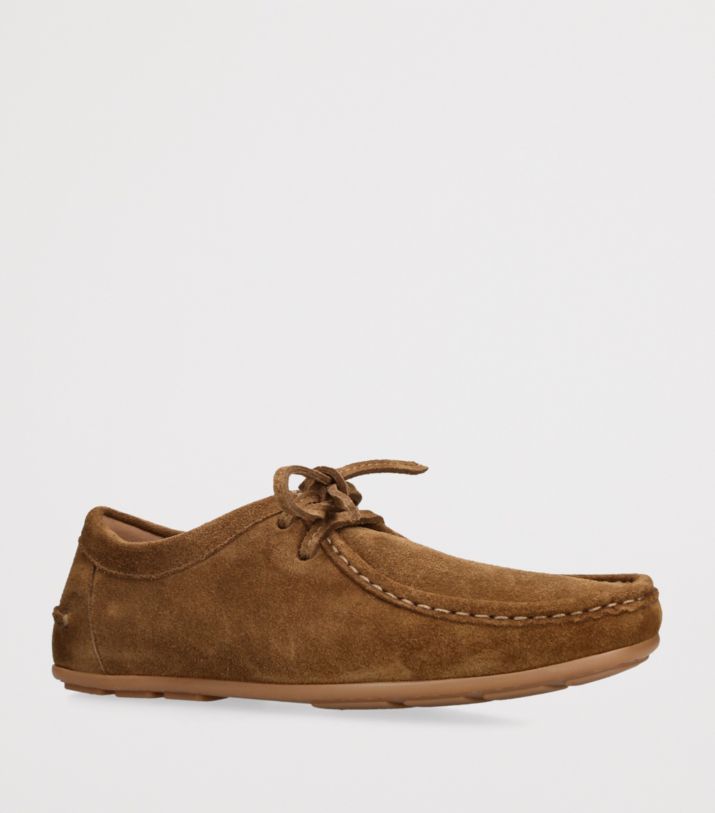 Suede Cleante Driving Shoes TAN Image 3