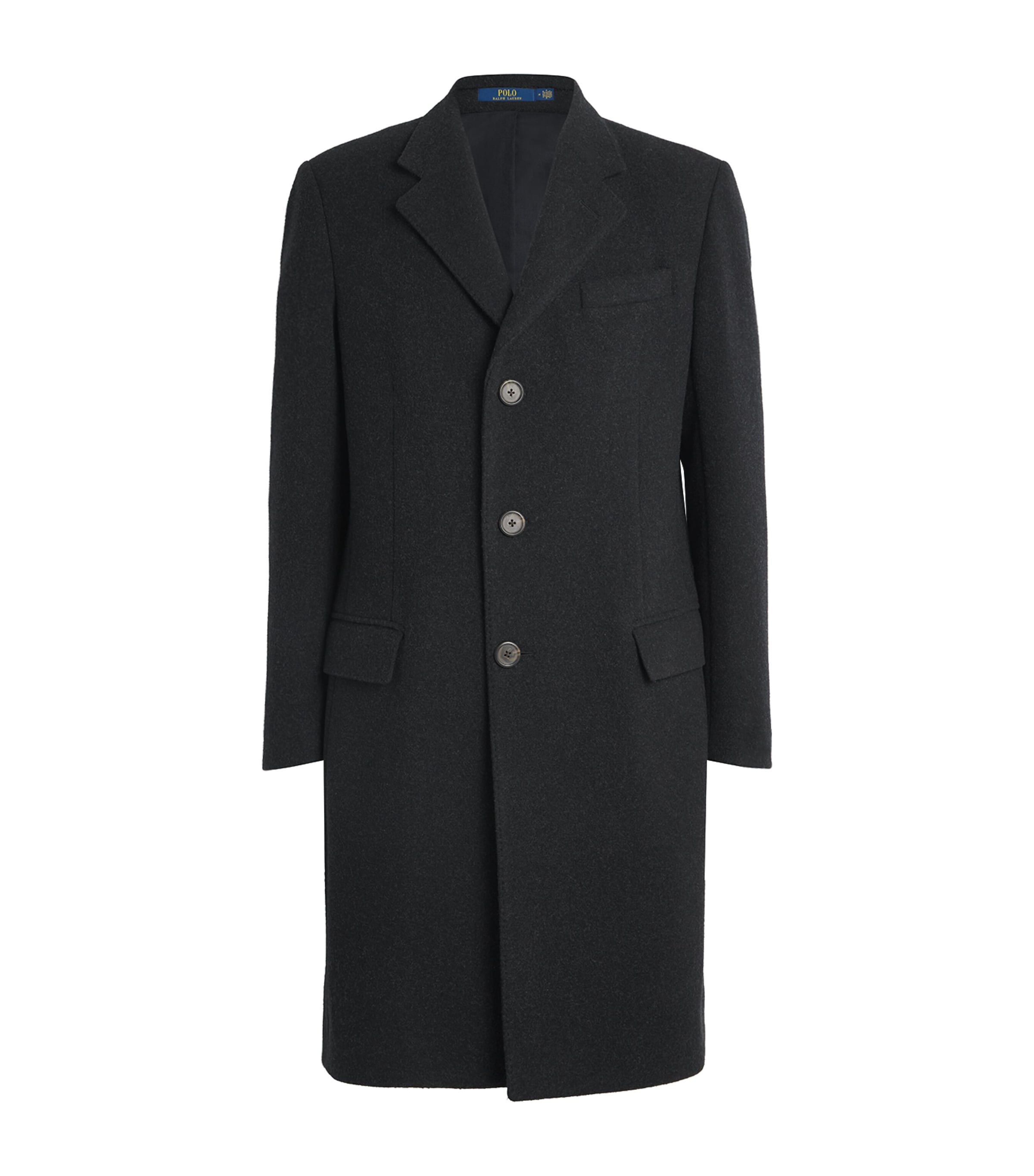 Polo Ralph Lauren Grey Wool-Blend Overcoat | Harrods US