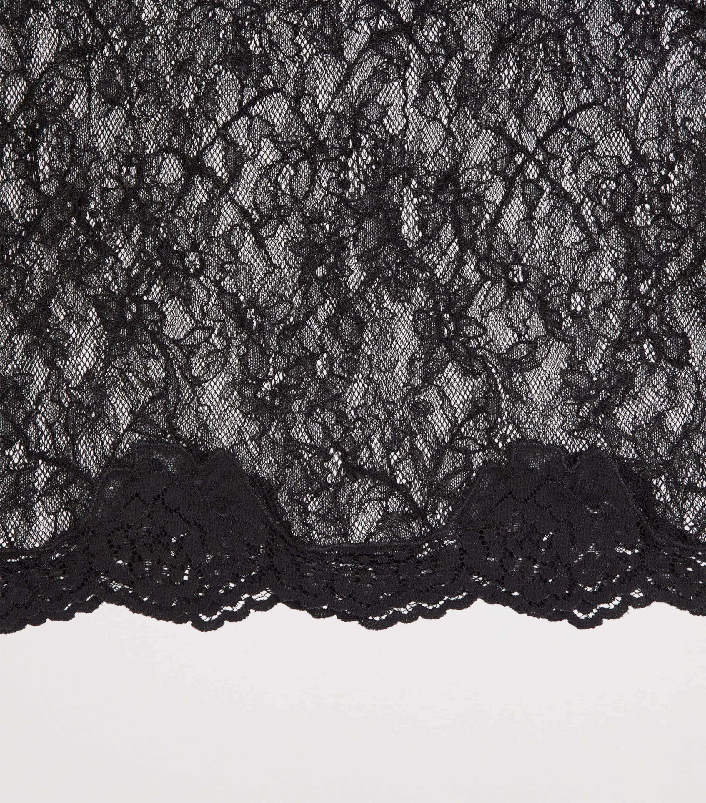 Valentino Womens Lace Midi Pencil Skirt Image 6