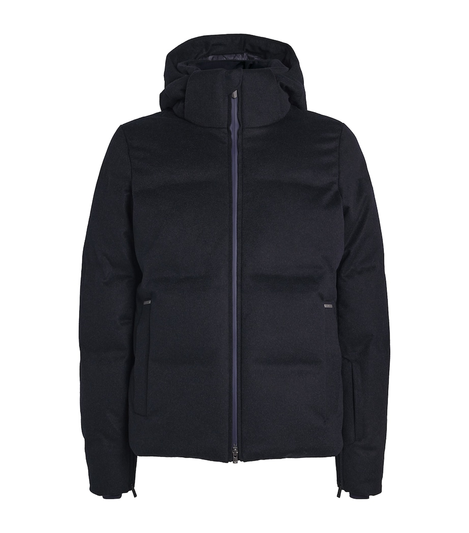 Cashmere Waterproof Tech Jacket DEEP SPACE Image 1
