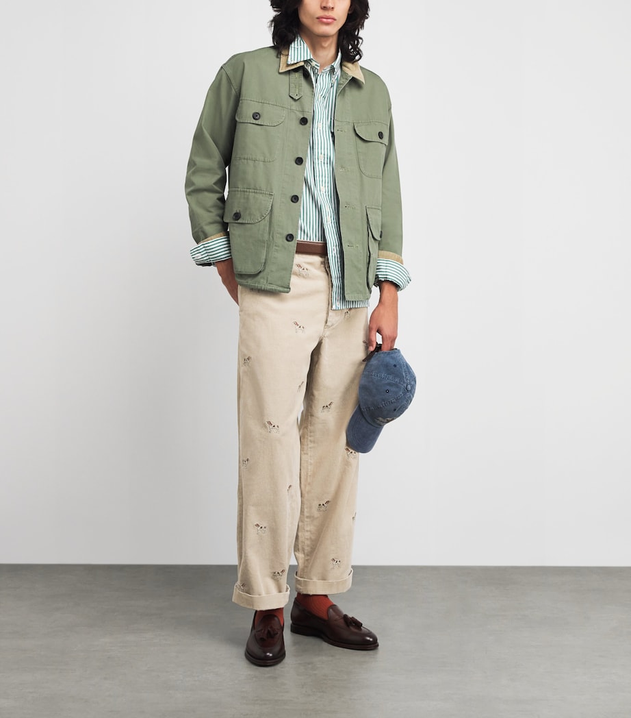 Cotton Corduroy Hound Chinos PADOCK TAN Image 2