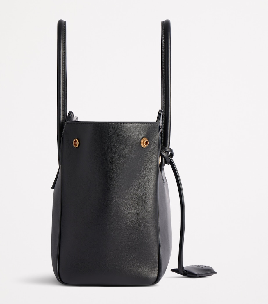 Mini Leather Hampton Top-Handle Bag 1000 Image 5