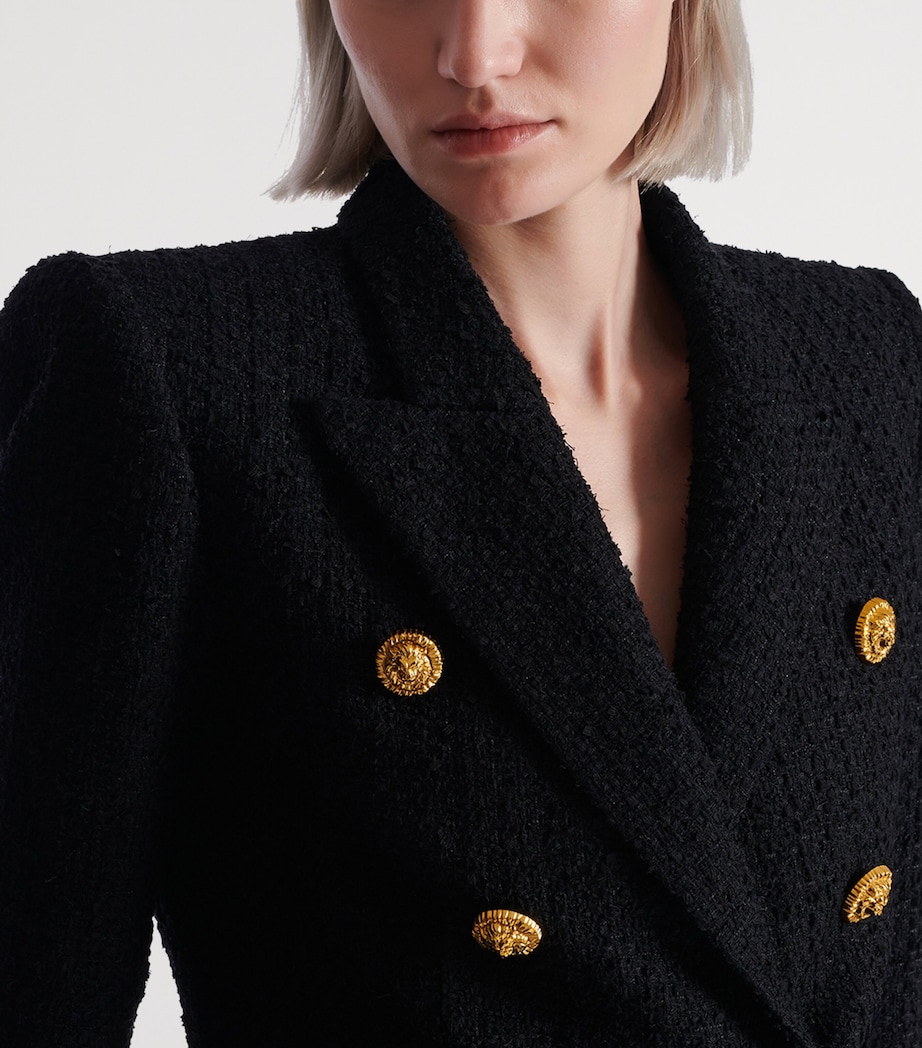 Tweed Tailored Jacket 0PA NOIR Image 6