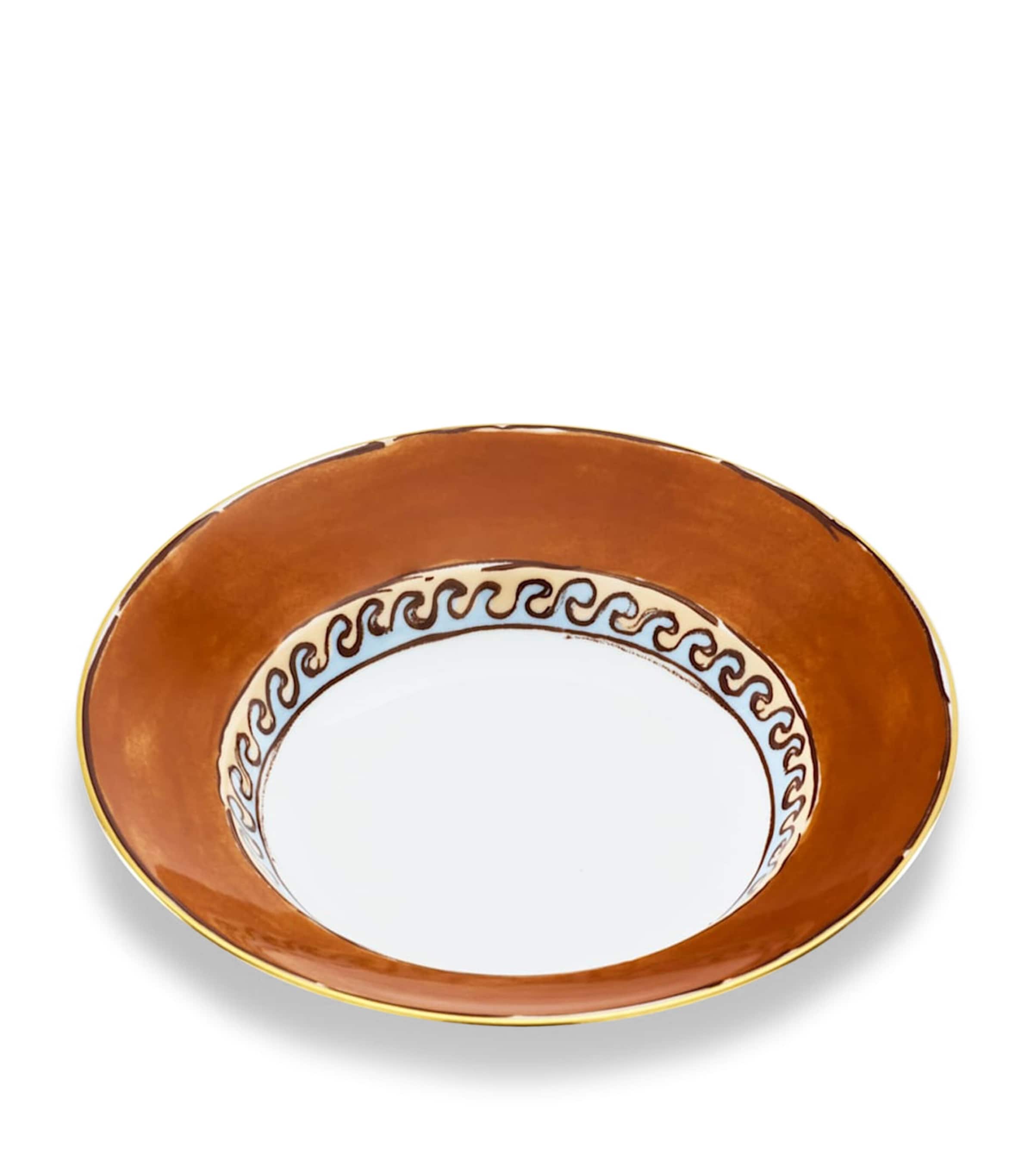 Porcelain Il Viaggio di Nettuno Soup Plate (24.5cm) G00135001 Image 4