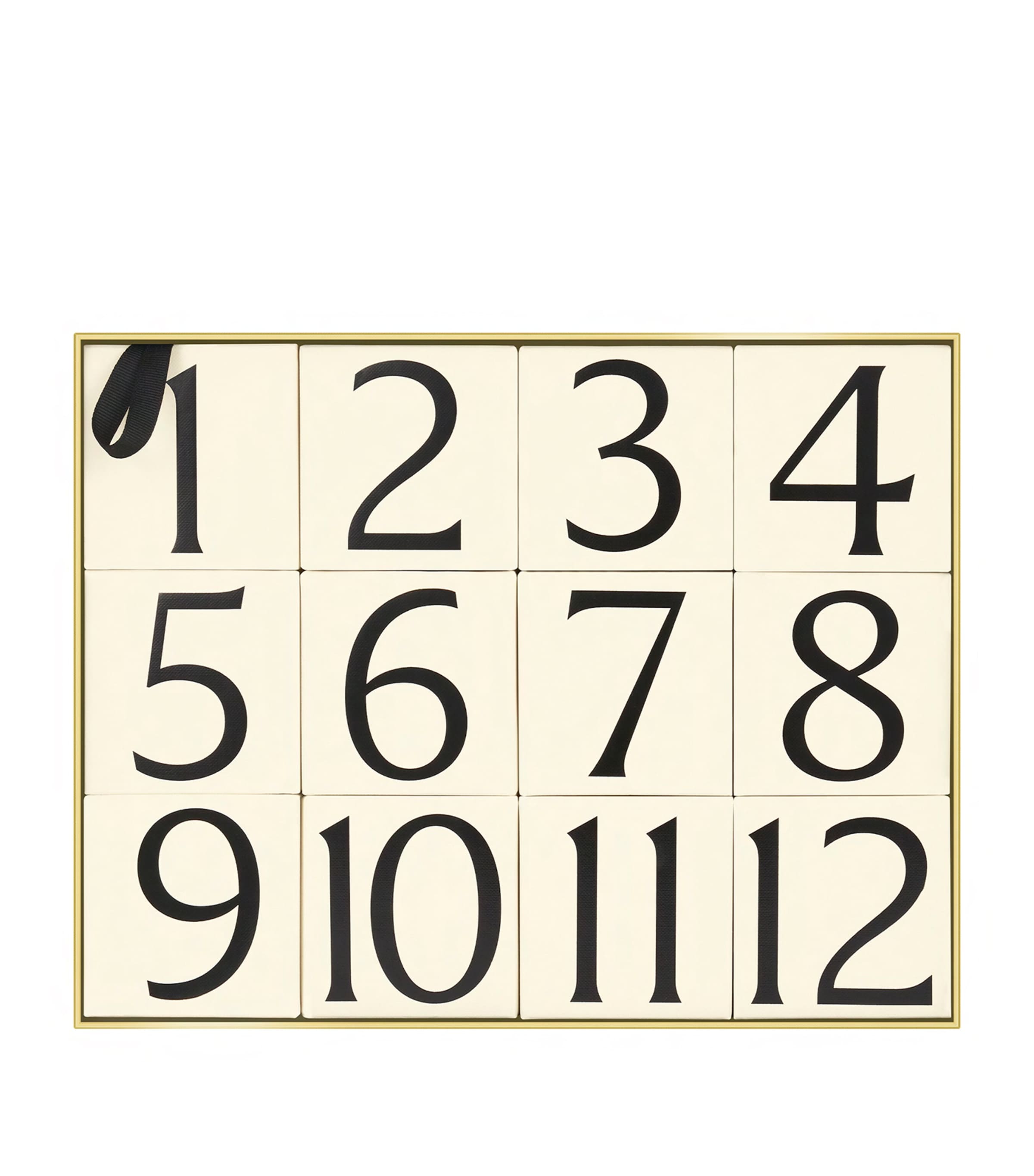 Twelve Day Ornament Collection Advent Calendar NO COLOUR Image 3