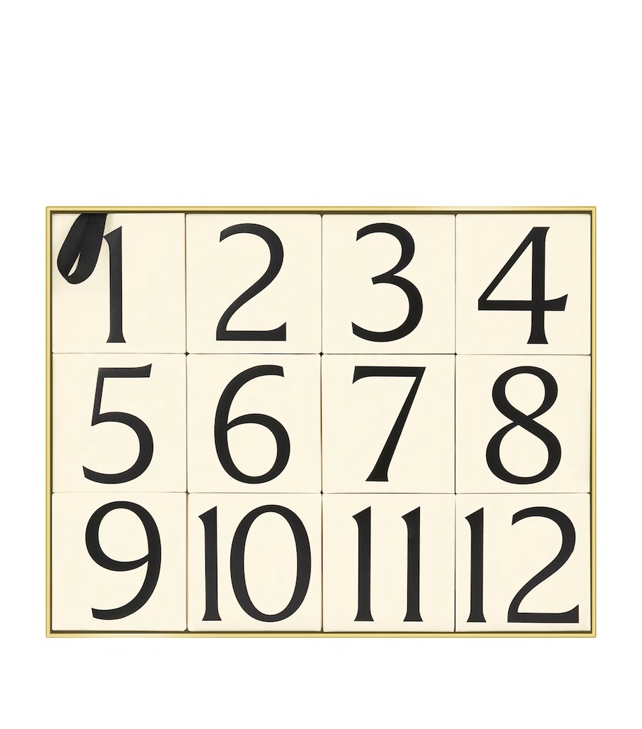 Twelve Day Ornament Collection Advent Calendar NO COLOUR Image 3