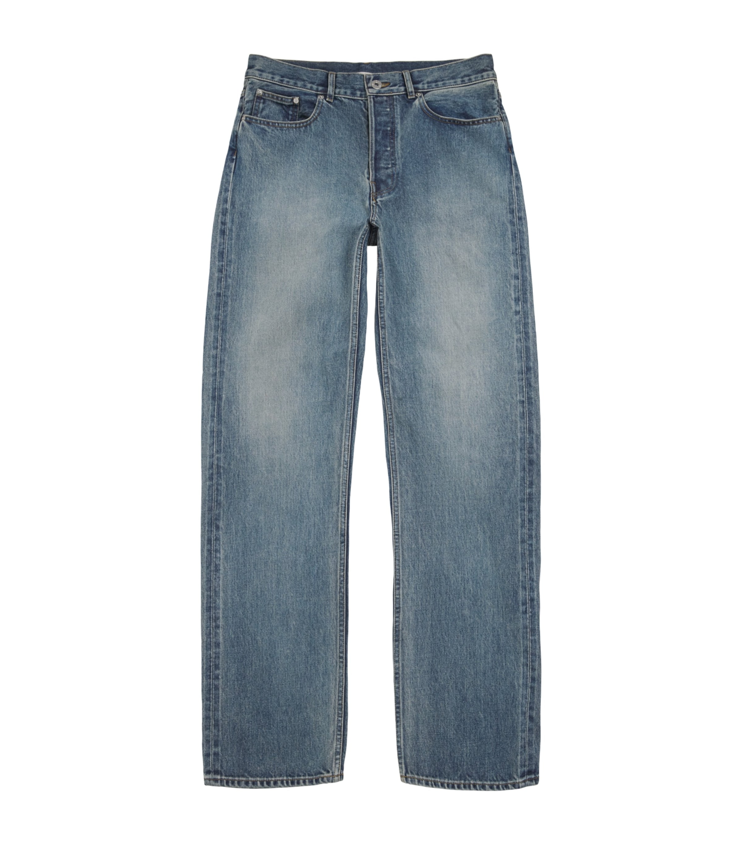 Selvedge Denim Straight Jeans