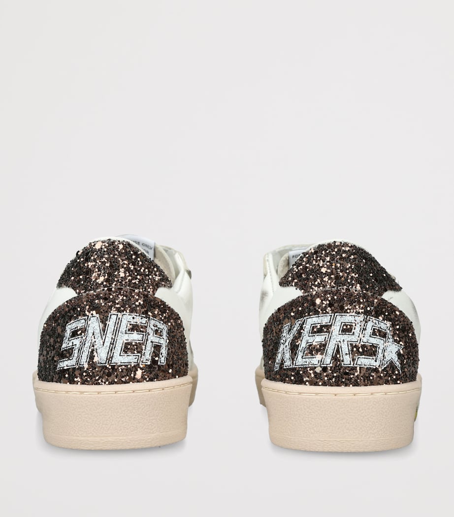 Golden Goose Leather Ball Star Sneakers White/oth Image 4