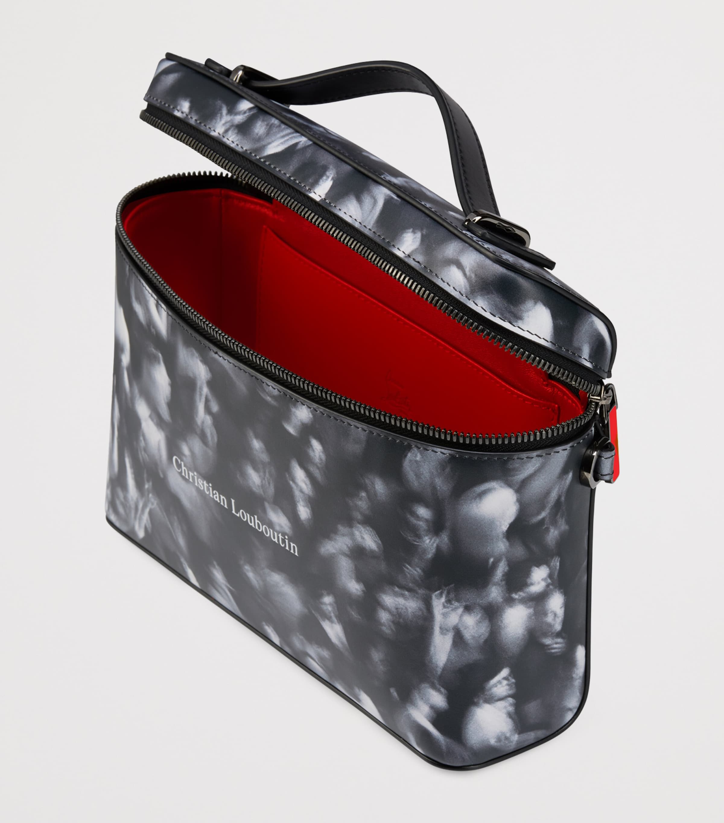 Christian Louboutin Black Tactical Calfskin Cross-Body Bag