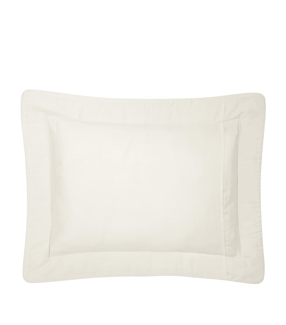 Triomphe Square Pillowcase (65cm x 65cm) NACRE Image 2
