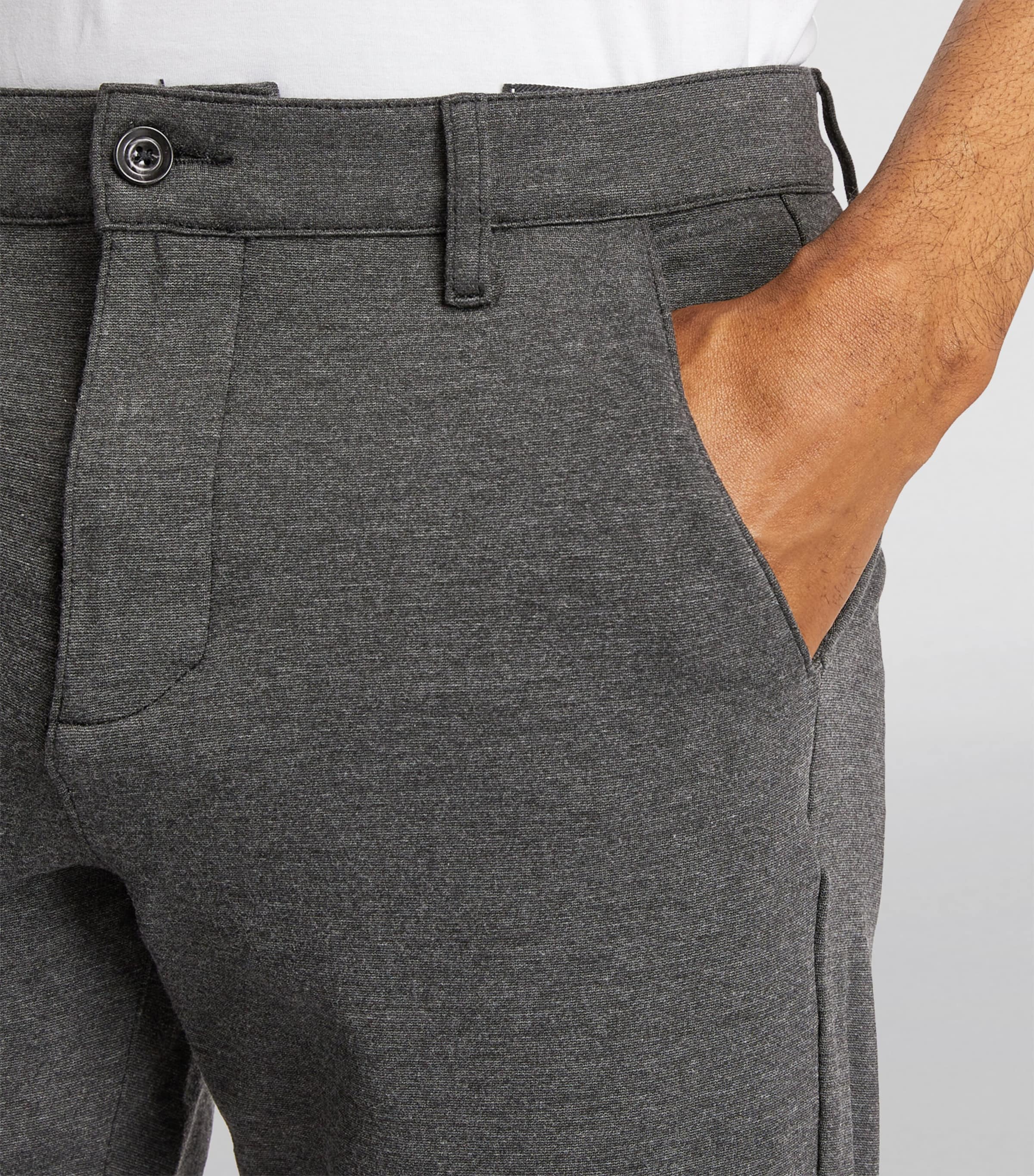 Double-Knit Travel Chinos GREY Image 6