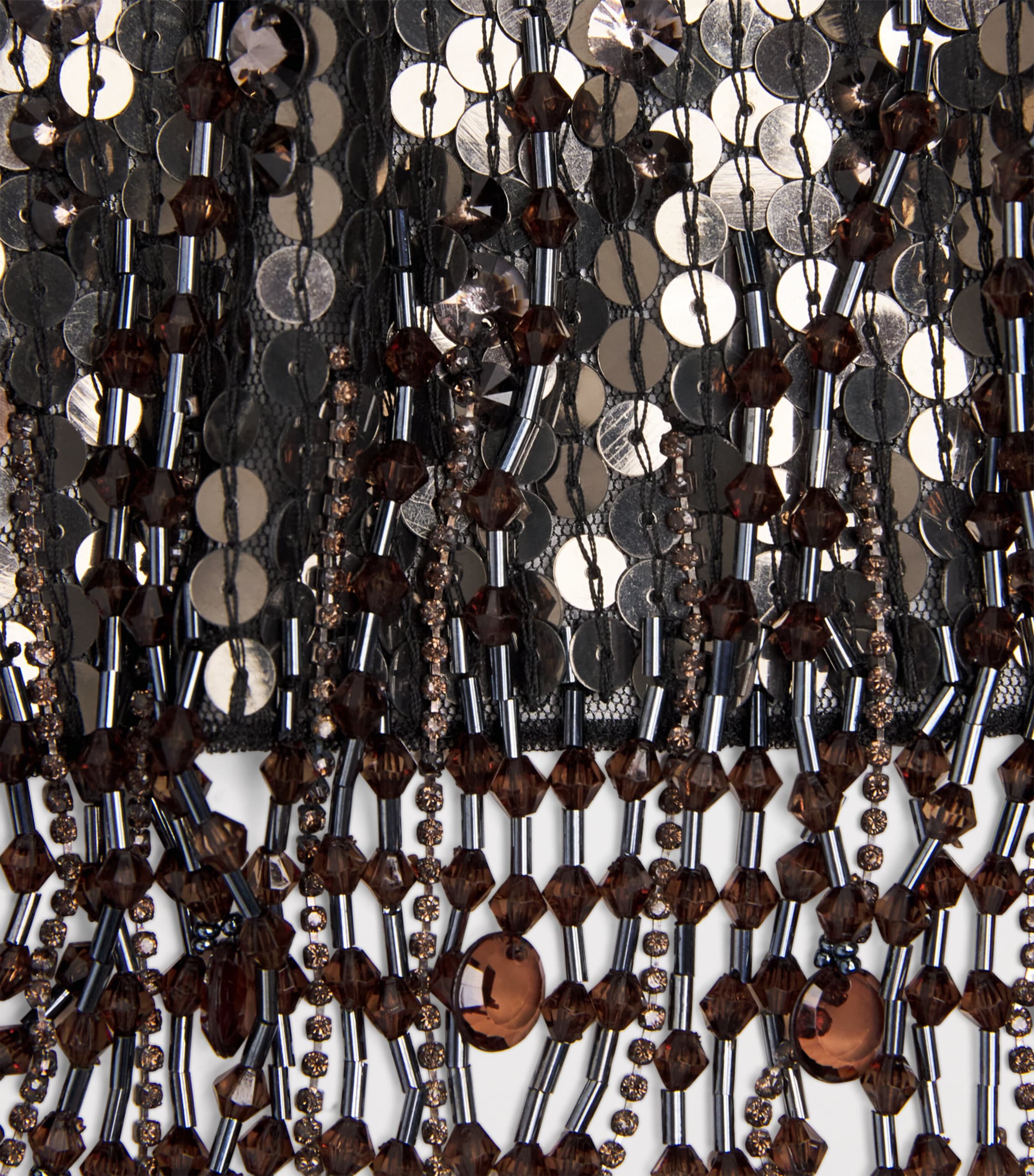 Jenny Packham Womens Sequin Dazzle Dream Cape Ombre Gnmtl/liquorce Image 6