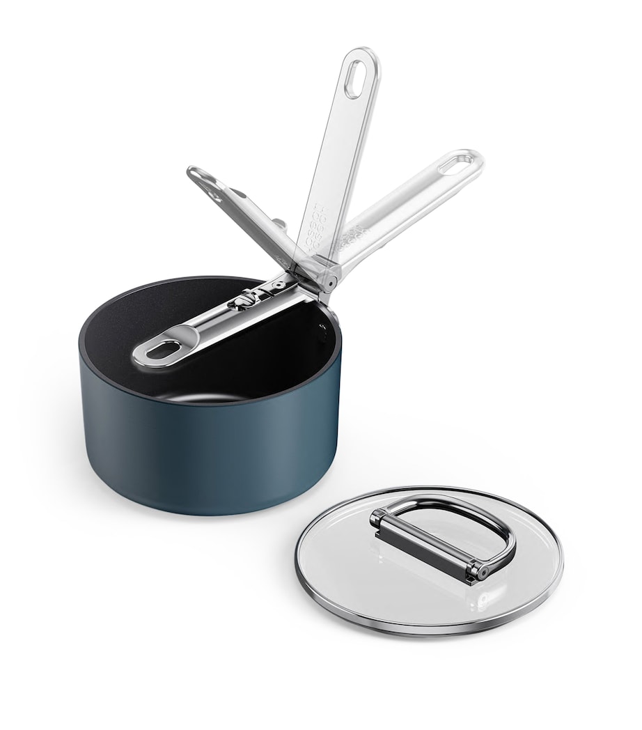 Non-Stick Saucepan with Lid (15cm) MIDNIGHT BLUE Image 1