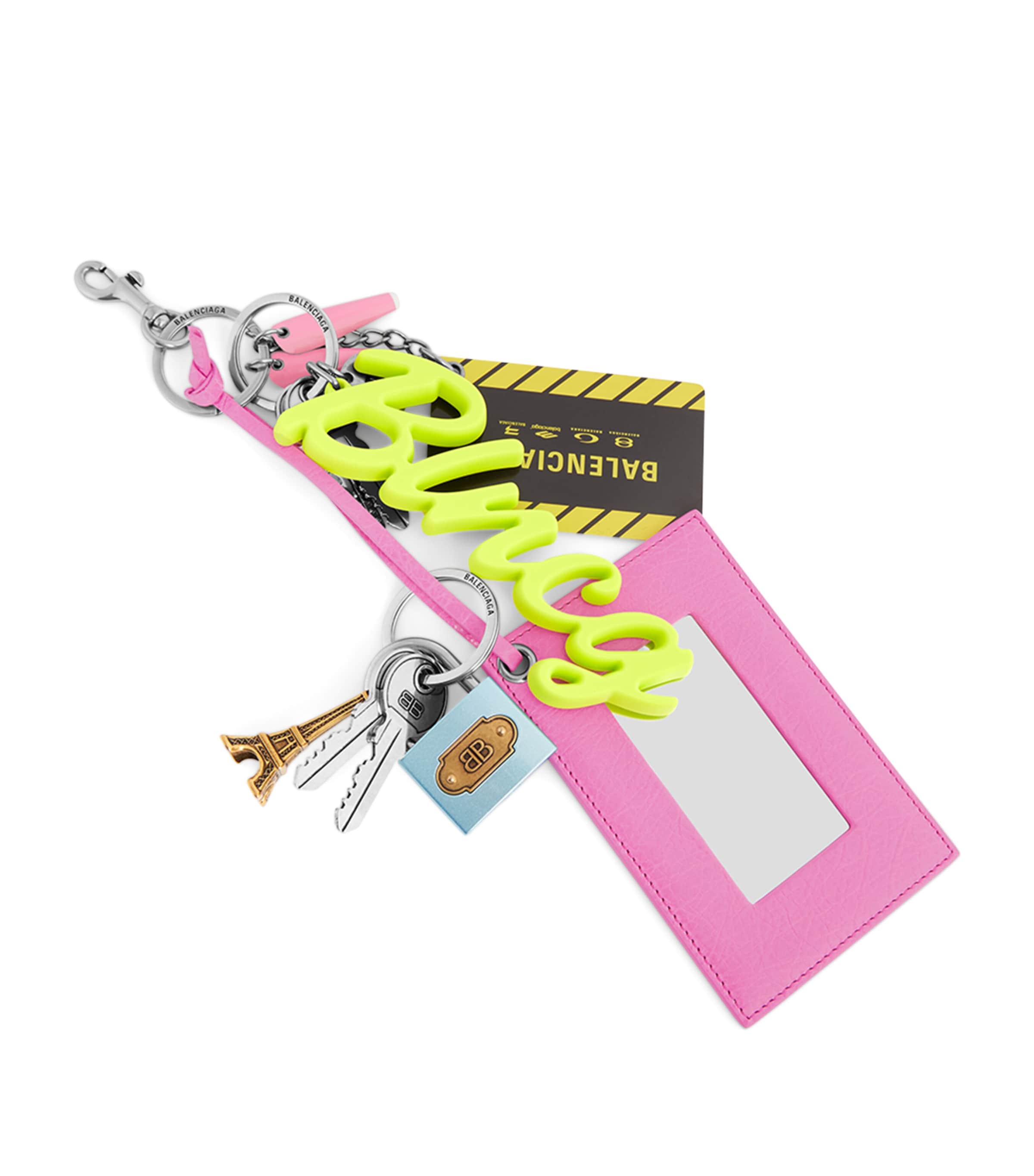 Balenciaga Subway Mirror Keyring