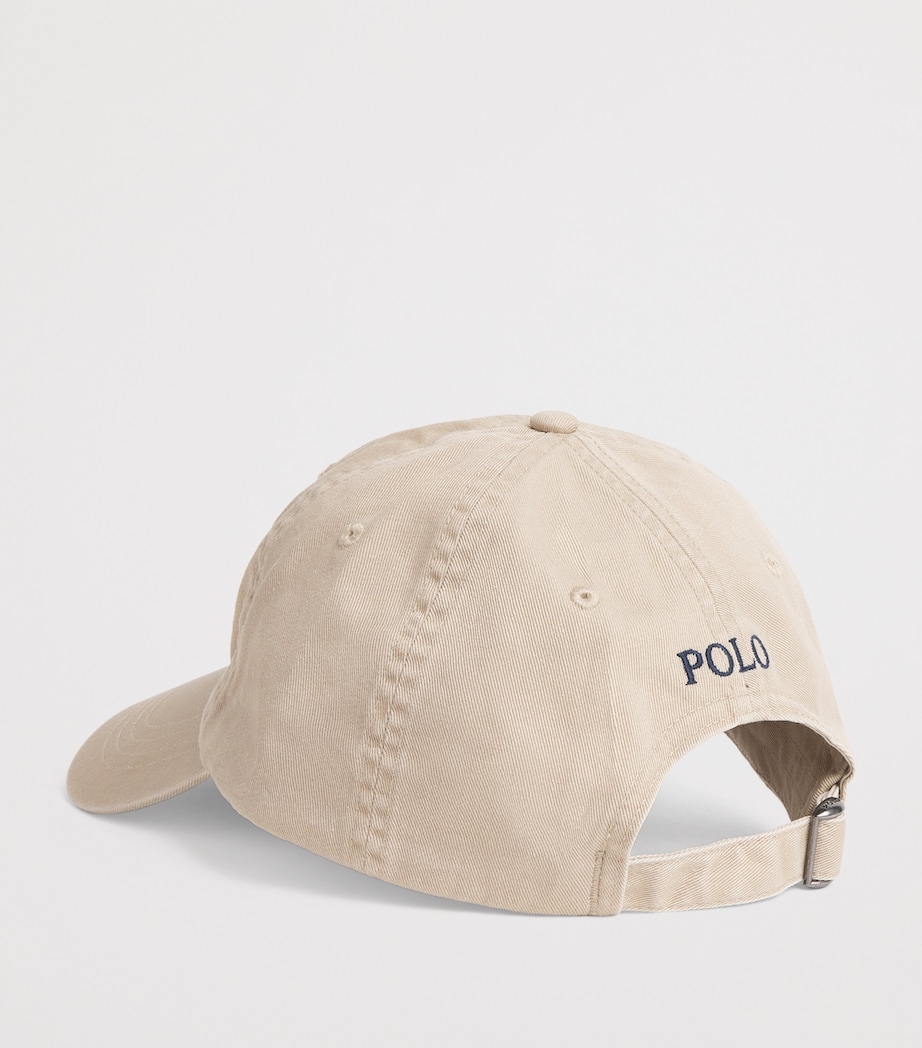 Polo Ralph Lauren Cotton Logo Baseball Cap Nubuck/relay Blue Image 2