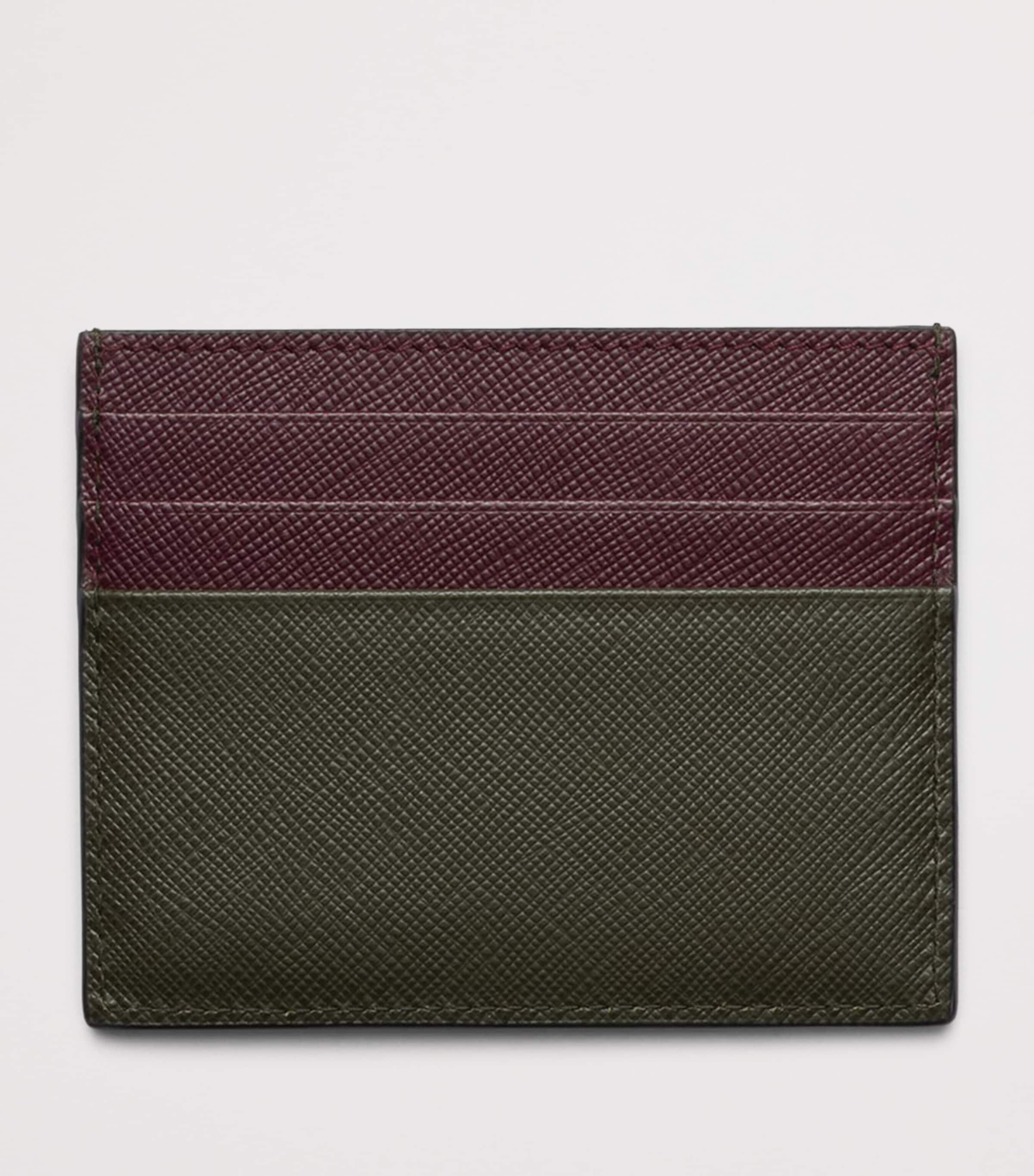 Saffiano Leather Card Holder F053K Image 2