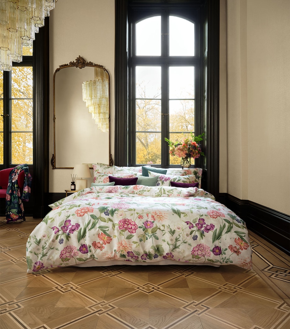 Ophelia Super King Duvet Cover (260cm x 220cm) BEIGE Image 2