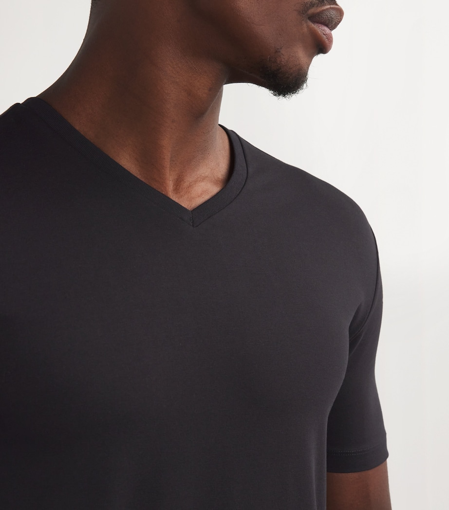 Cotton-Blend Daily Comfort T-Shirt (Pack of 2) 3000/BLACK Image 5