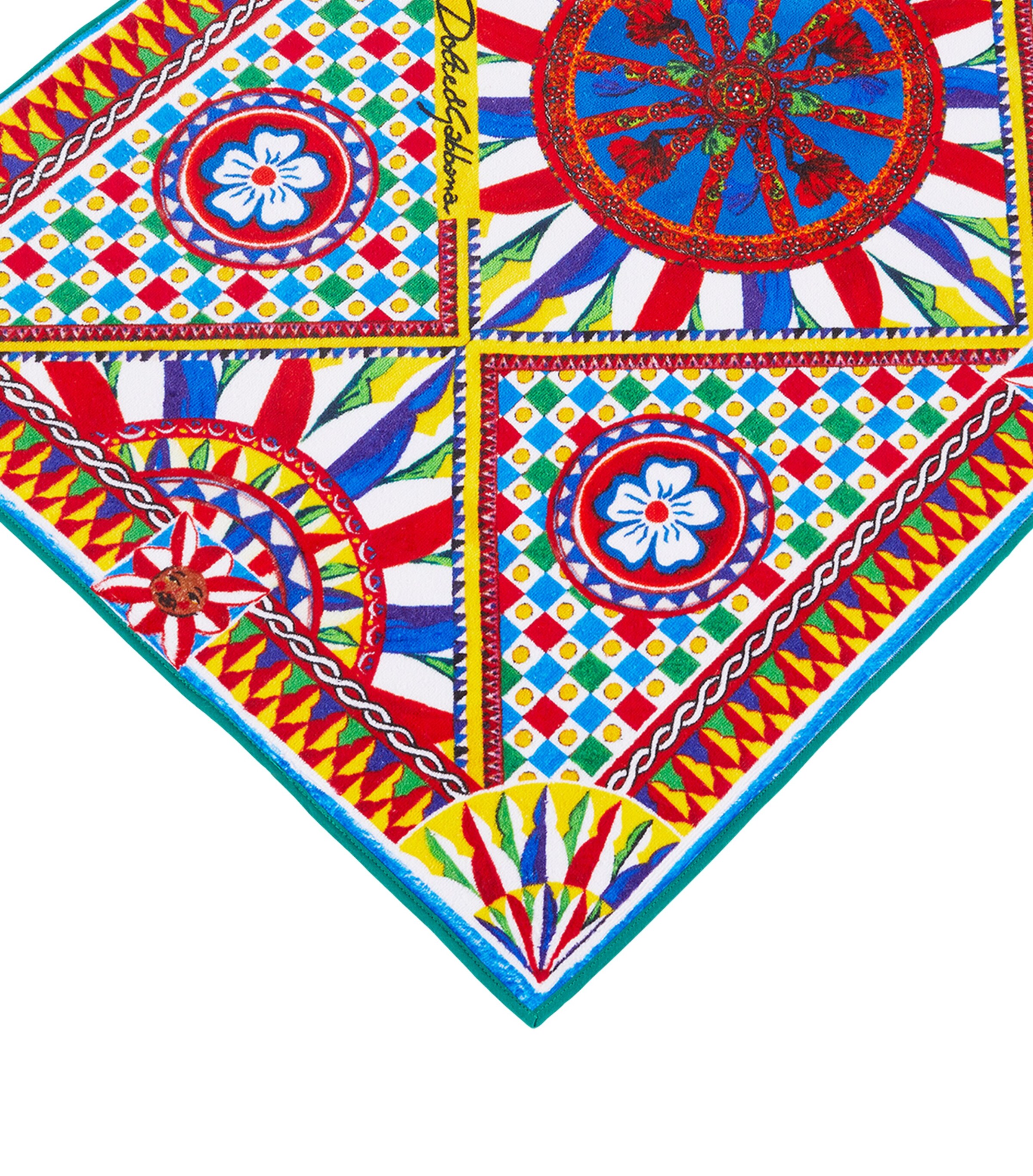 Dolce&Gabbana Casa Carretto Siciliano Bath Mat (54cm x 87cm) Image 3