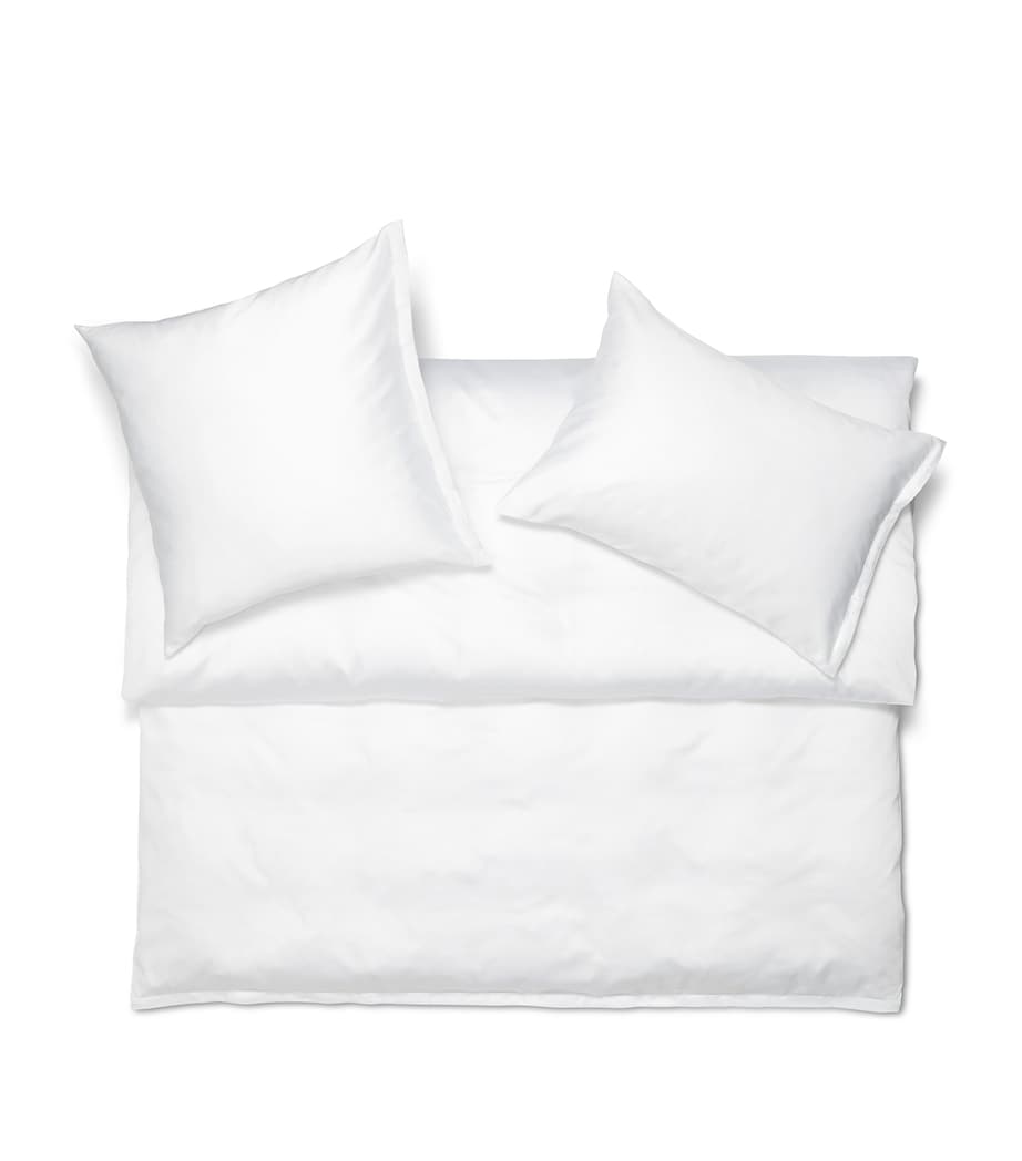 Schlossberg Noblesse Super King Flat Sheet (280cm x 310cm) Blanc Image 1