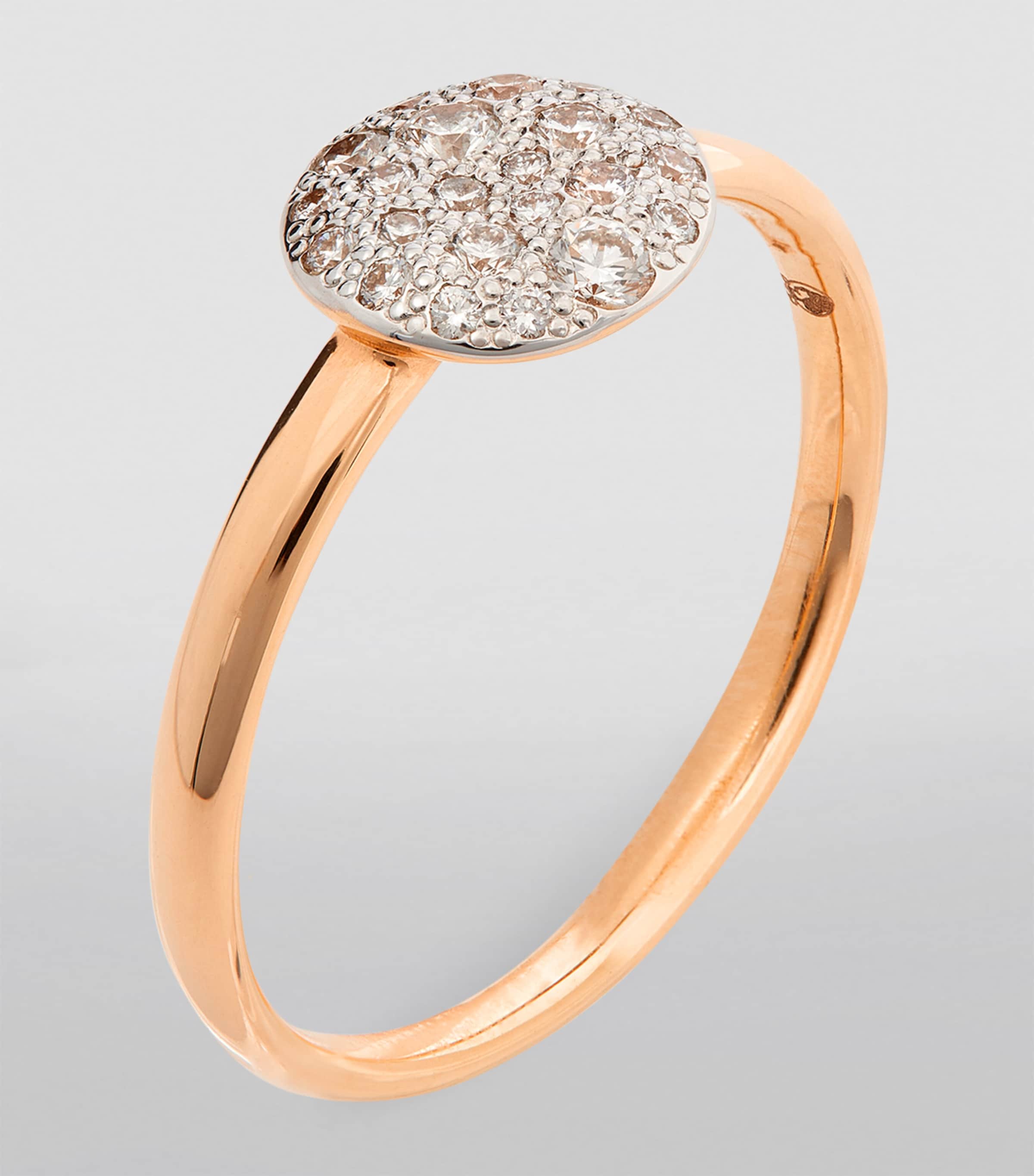 Rose Gold and Diamond Sabbia Ring DB000 Image 2
