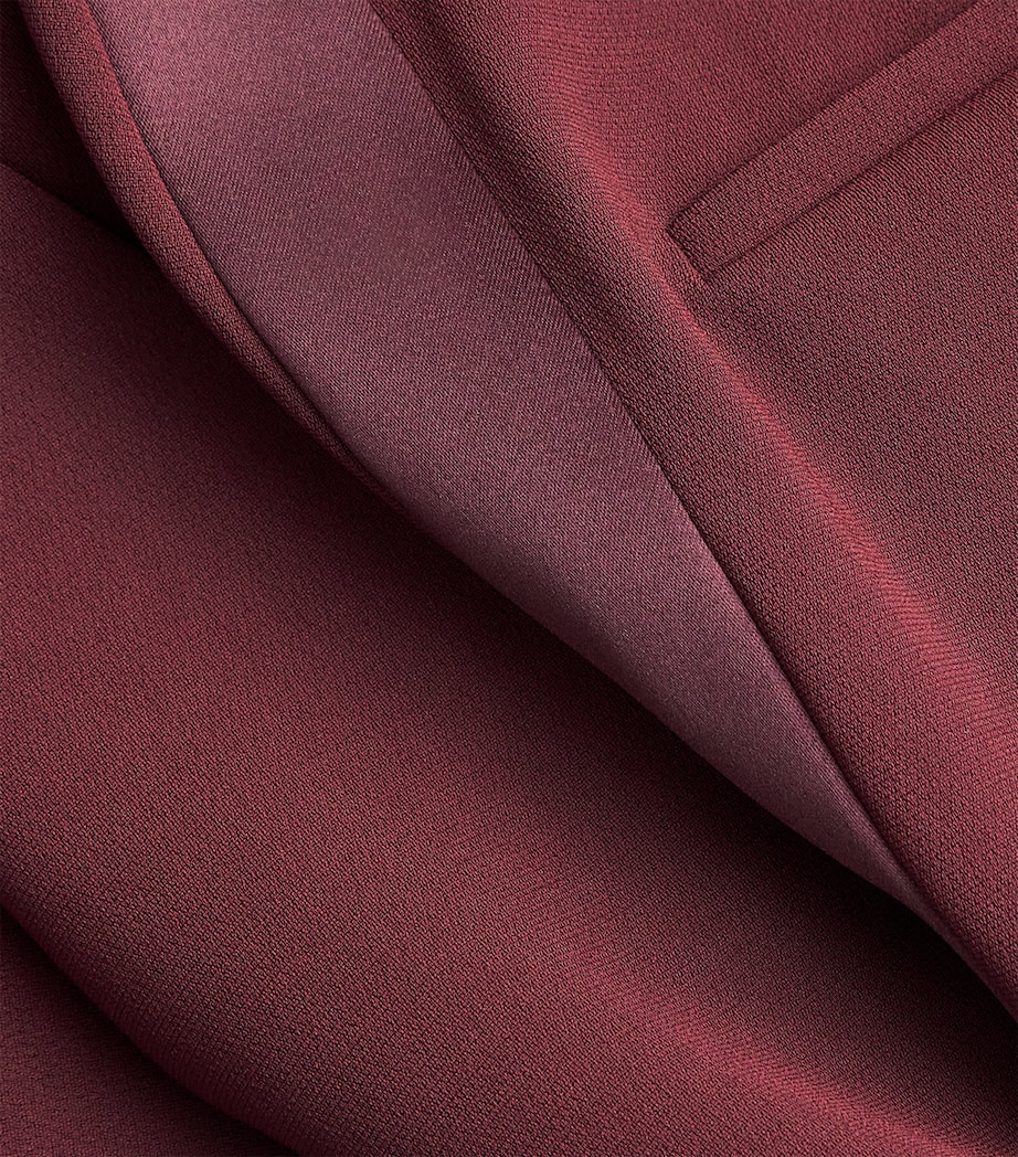 Cady Wide-Leg Trousers CHERRY Image 5