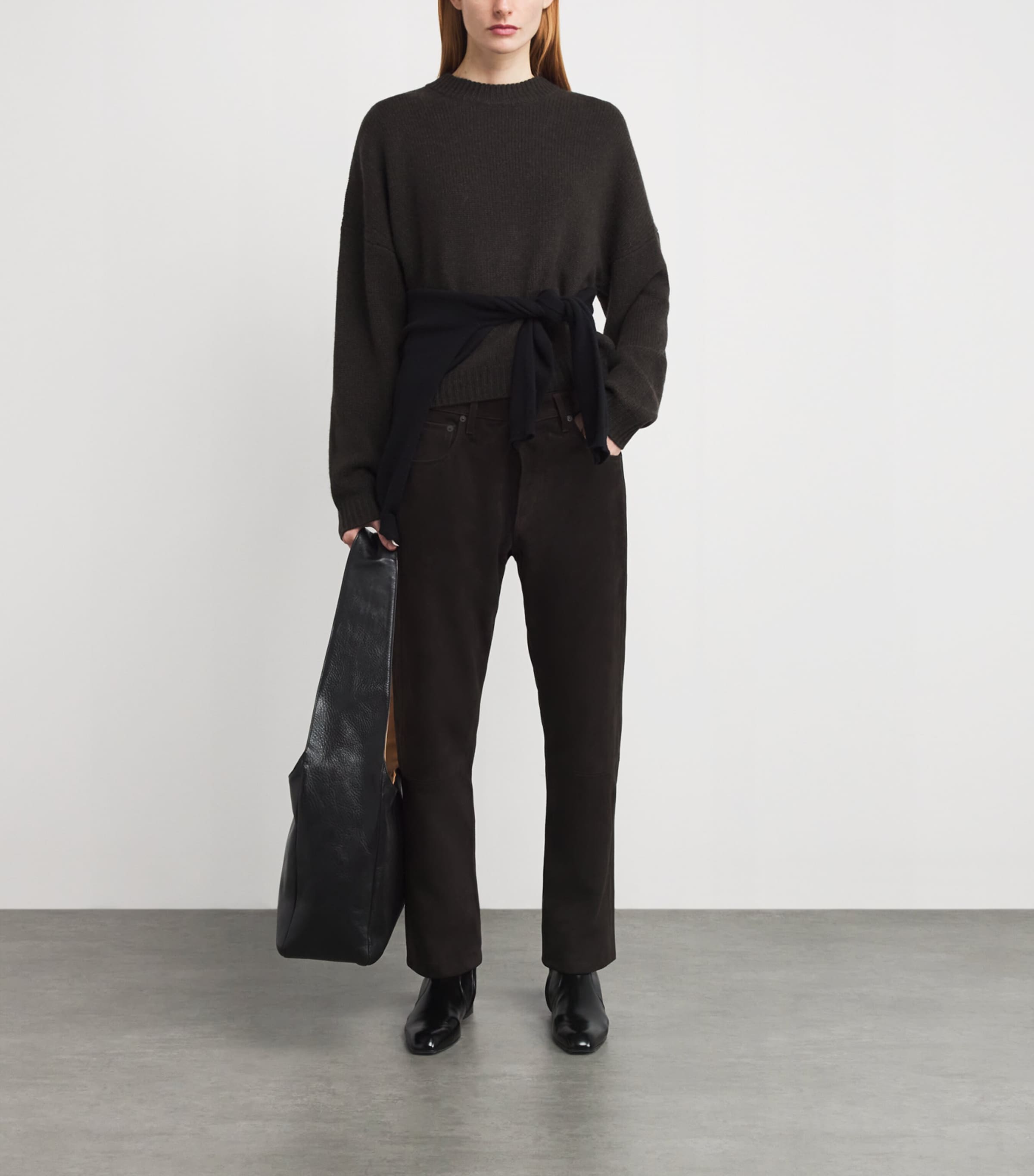 Organic Cashmere Anong Sweater CHOCOLAT Image 2