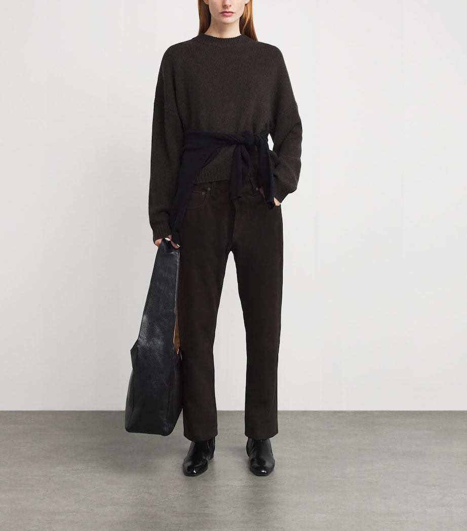 Organic Cashmere Anong Sweater CHOCOLAT Image 2