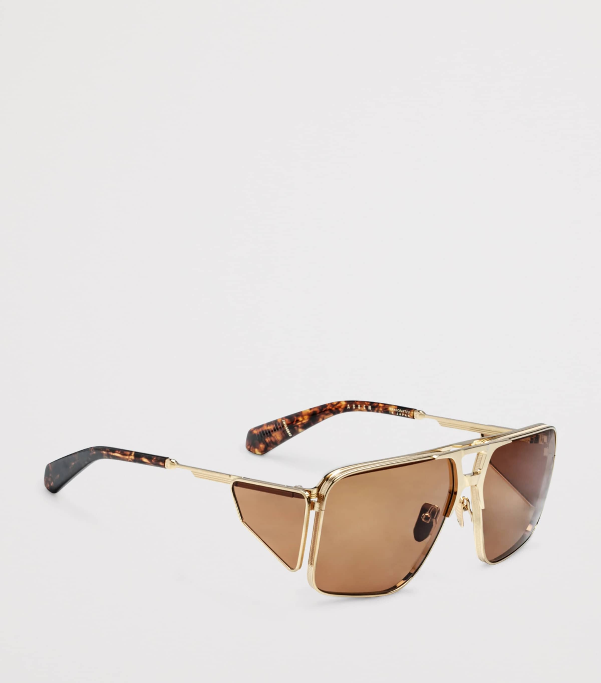 Jacques Marie Mage Titanium Assen Sunglasses Gold Image 2