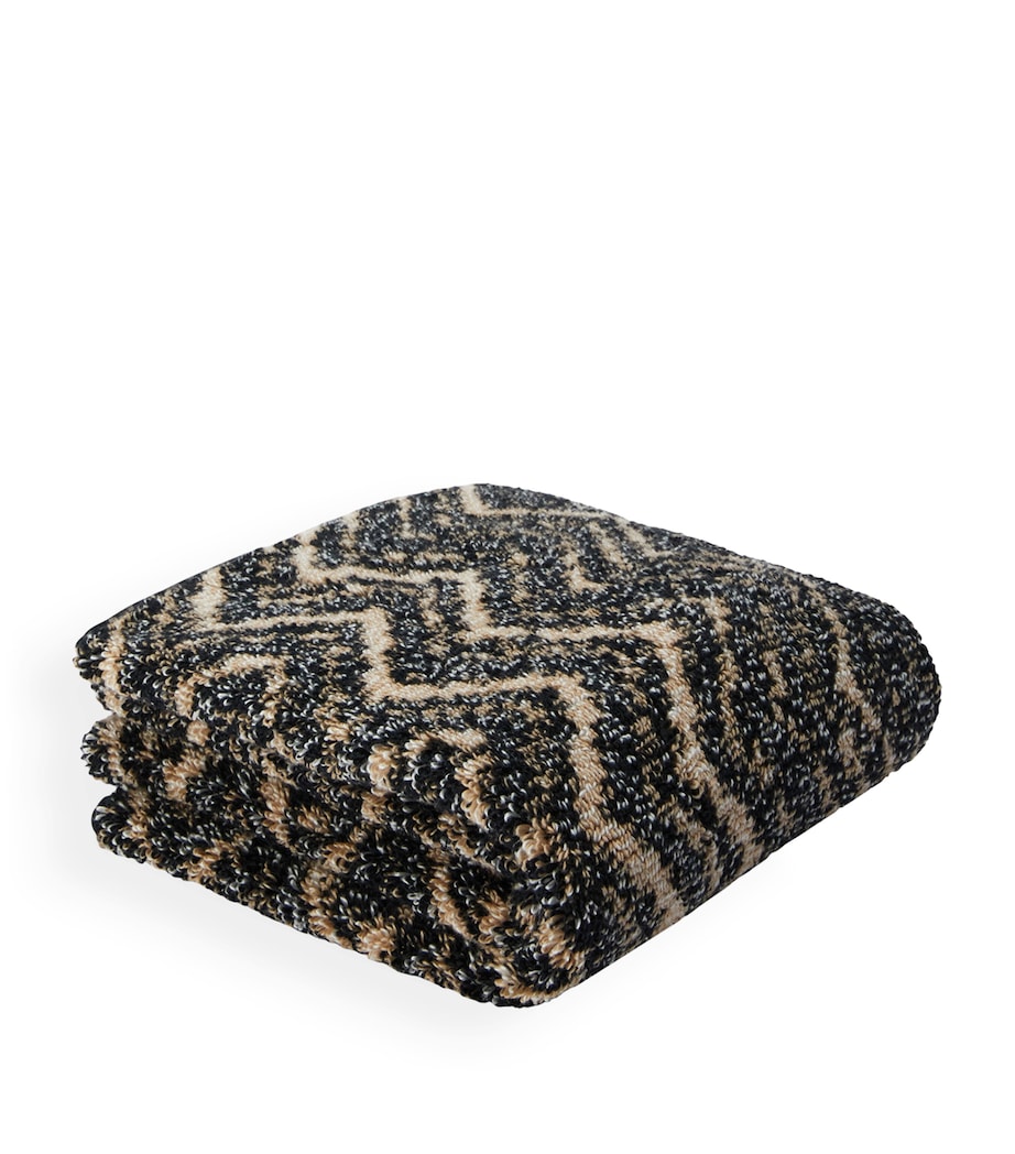 Azul Guest Towel (70cm x 40cm) 138 - BRN MULTI Image 1