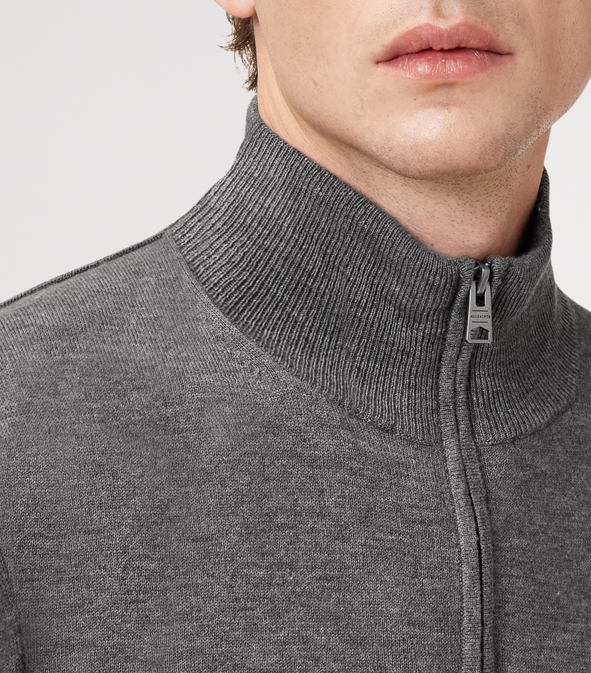 Kilburn Quarter-Zip Sweater MONUMENT GREY Image 5