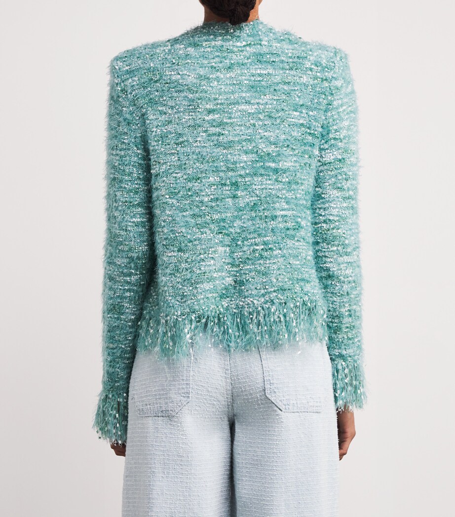 Fringe Azure Cardigan JADE MULTI JDML Image 4