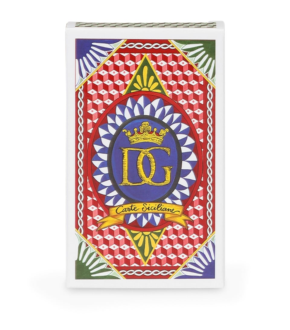 Dolce&Gabbana Casa Carretto Playing Cards Limoni F.do Az