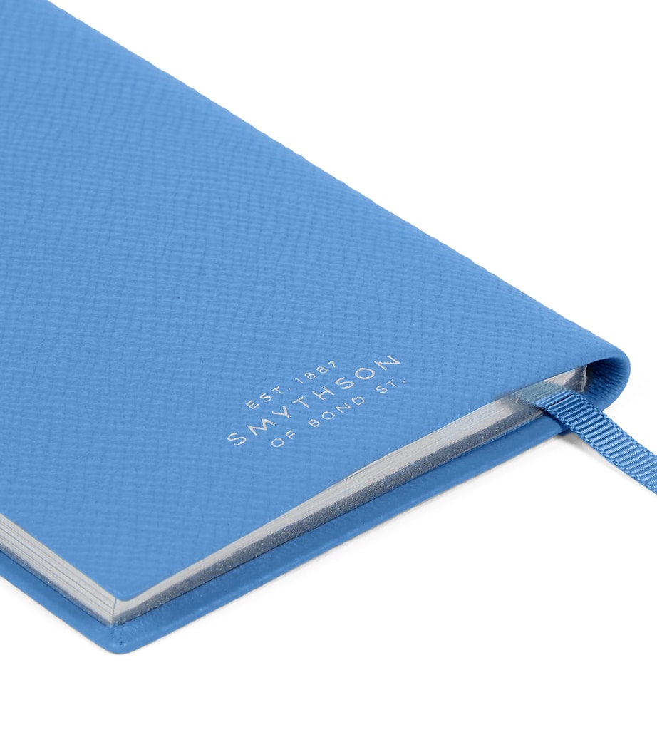 Panama Leather Weekly Diary 2026 NILE BLUE SS21 Image 6