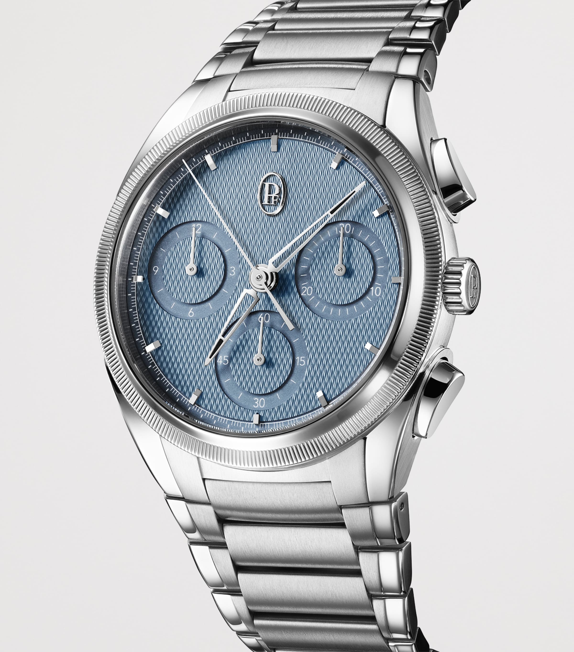 Stainless Steel Tonda PF Chronograph Watch 40mm BLUE Image 2