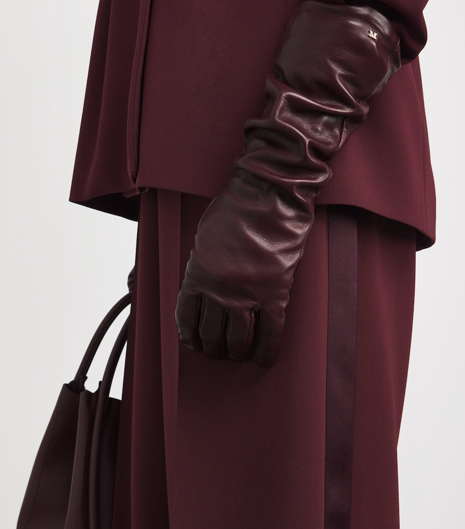 Cady Wide-Leg Trousers CHERRY Image 6